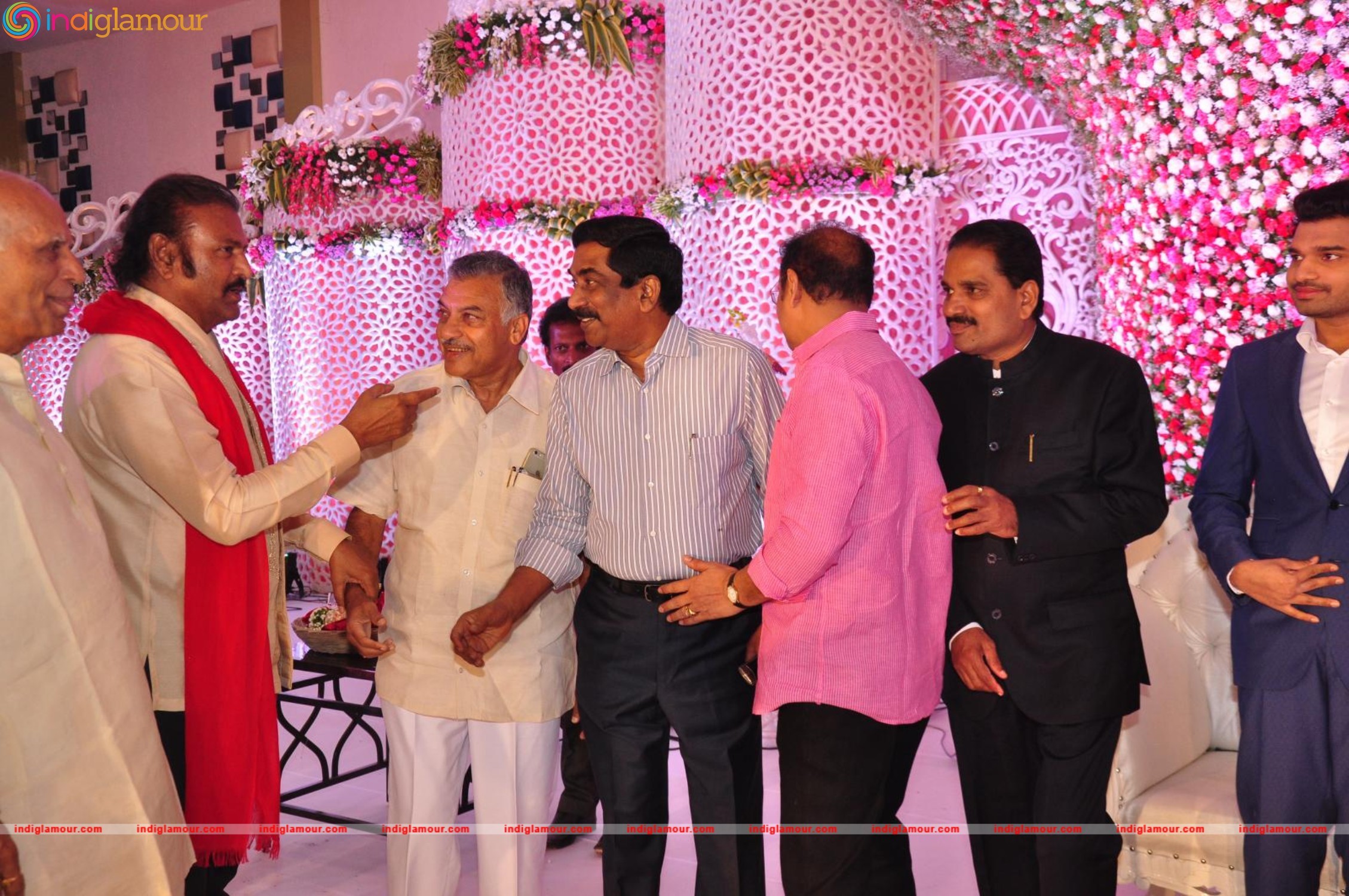 Celebraties At Produser Raja reddy Son Reception Event hd photo