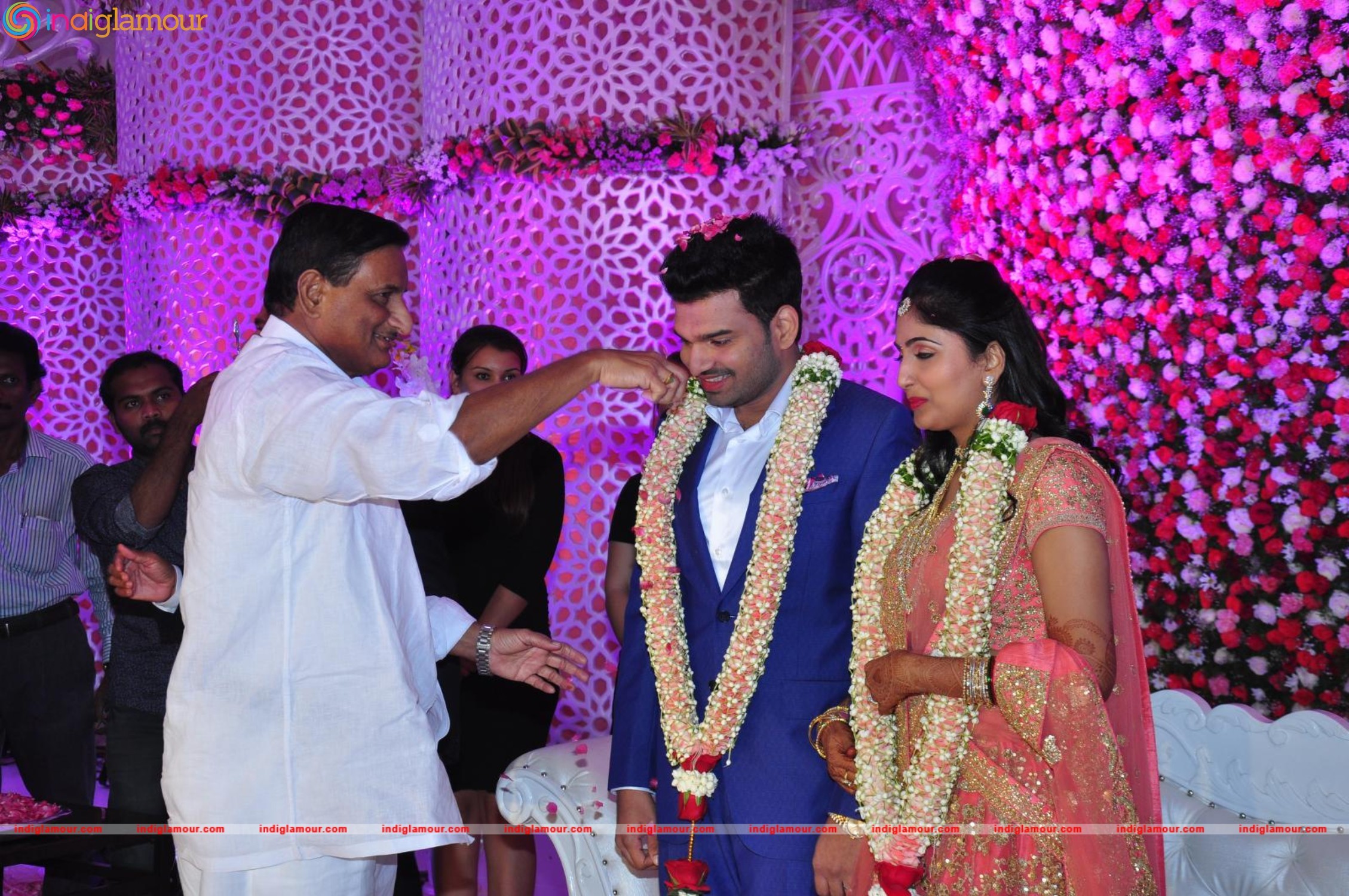 Celebraties At Produser Raja reddy Son Reception Event hd photo