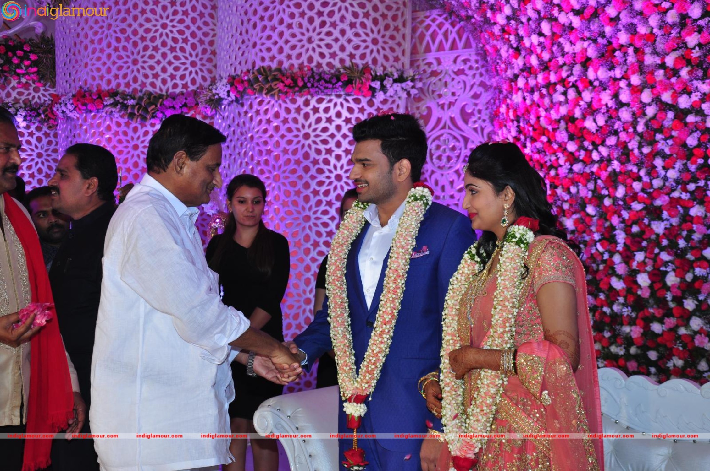 Celebraties At Produser Raja reddy Son Reception Event hd photo