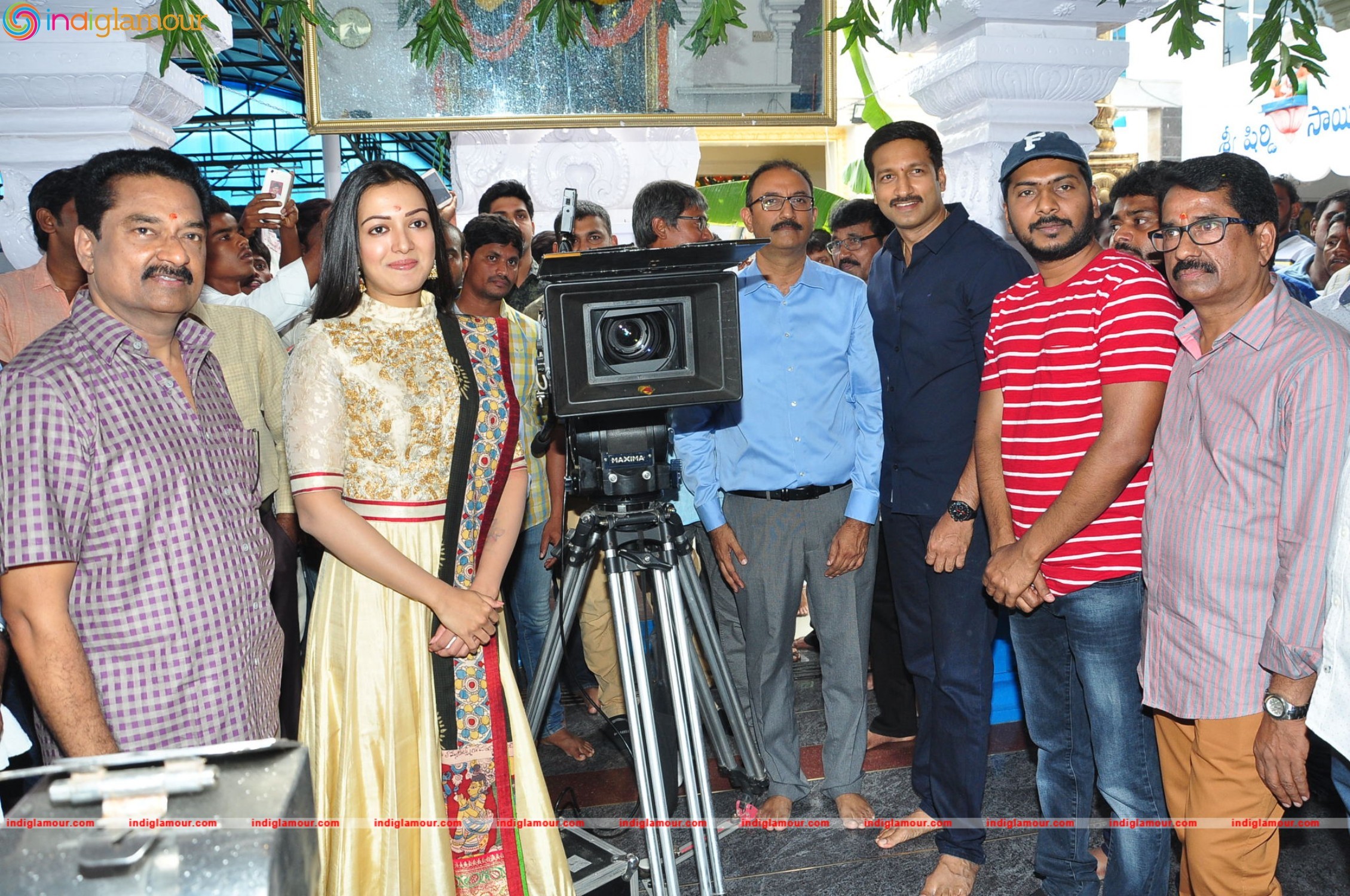 Gopichand and Sampath Nandi Movie Opening Event hd photo
