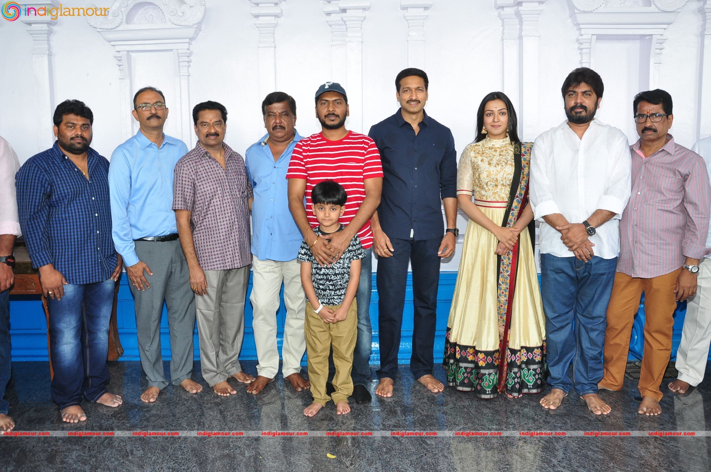 Gopichand and Sampath Nandi Movie Opening Event hd photo