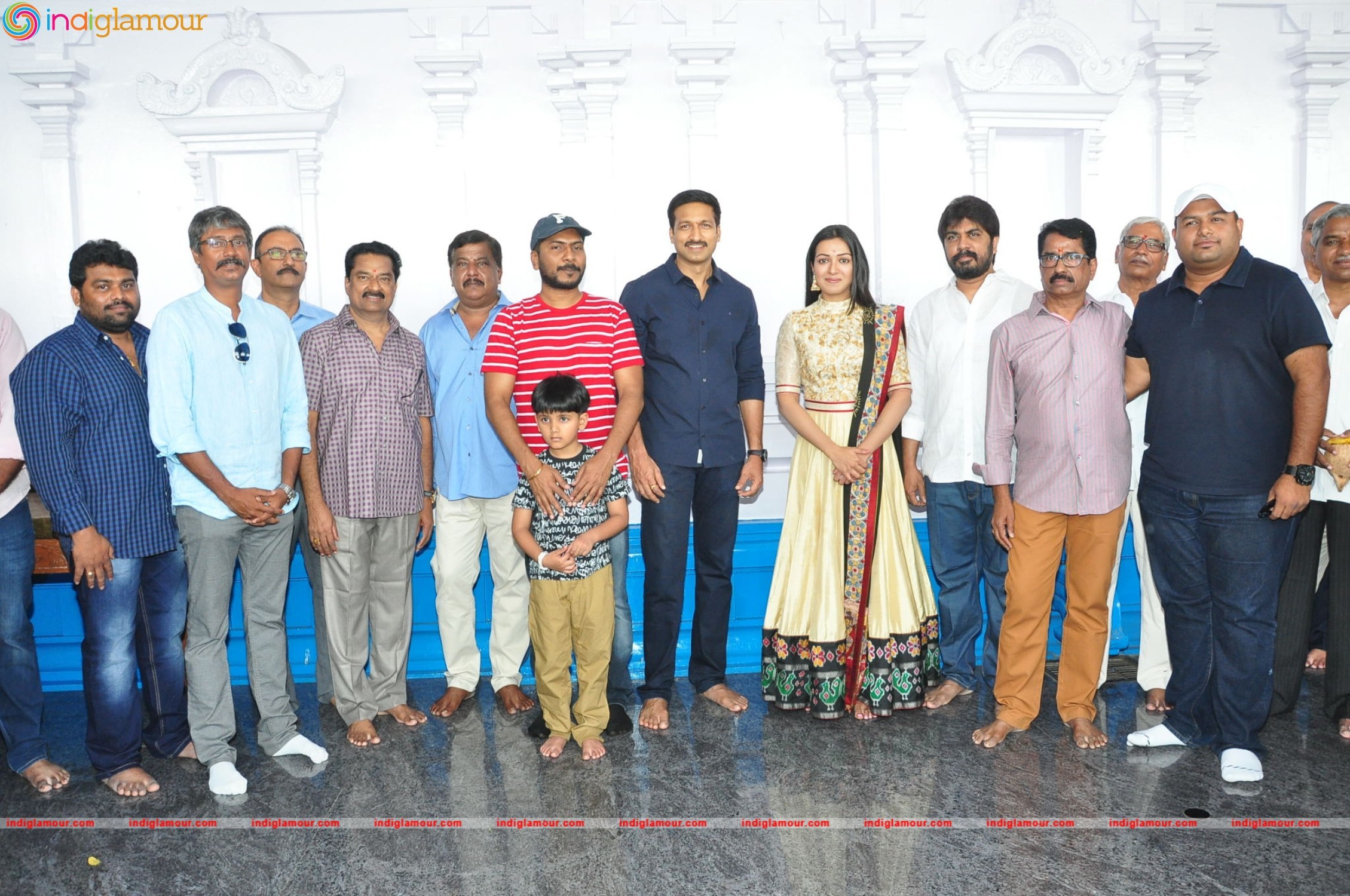 Gopichand and Sampath Nandi Movie Opening Event hd photo