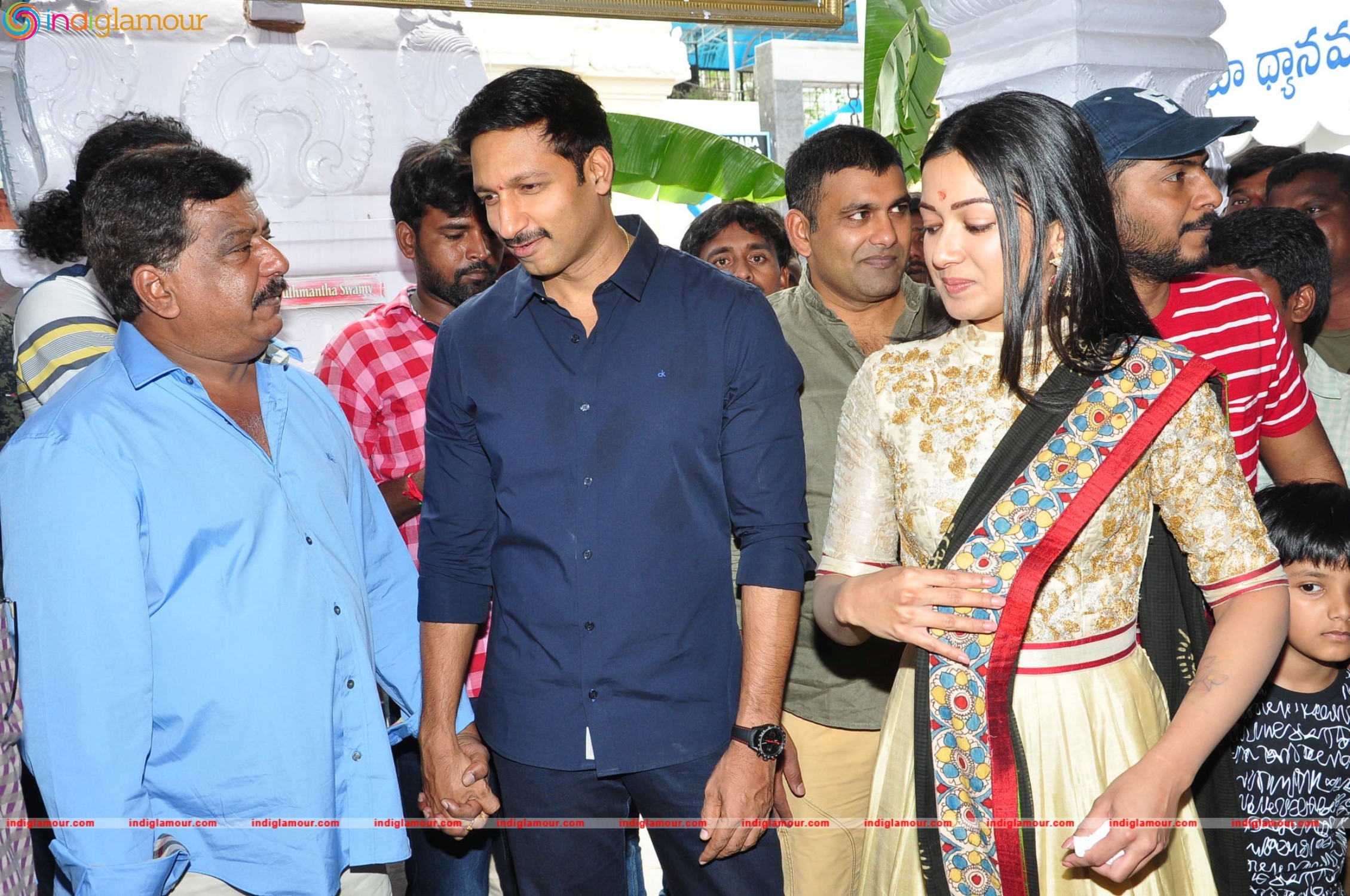 Gopichand and Sampath Nandi Movie Opening Event hd photo