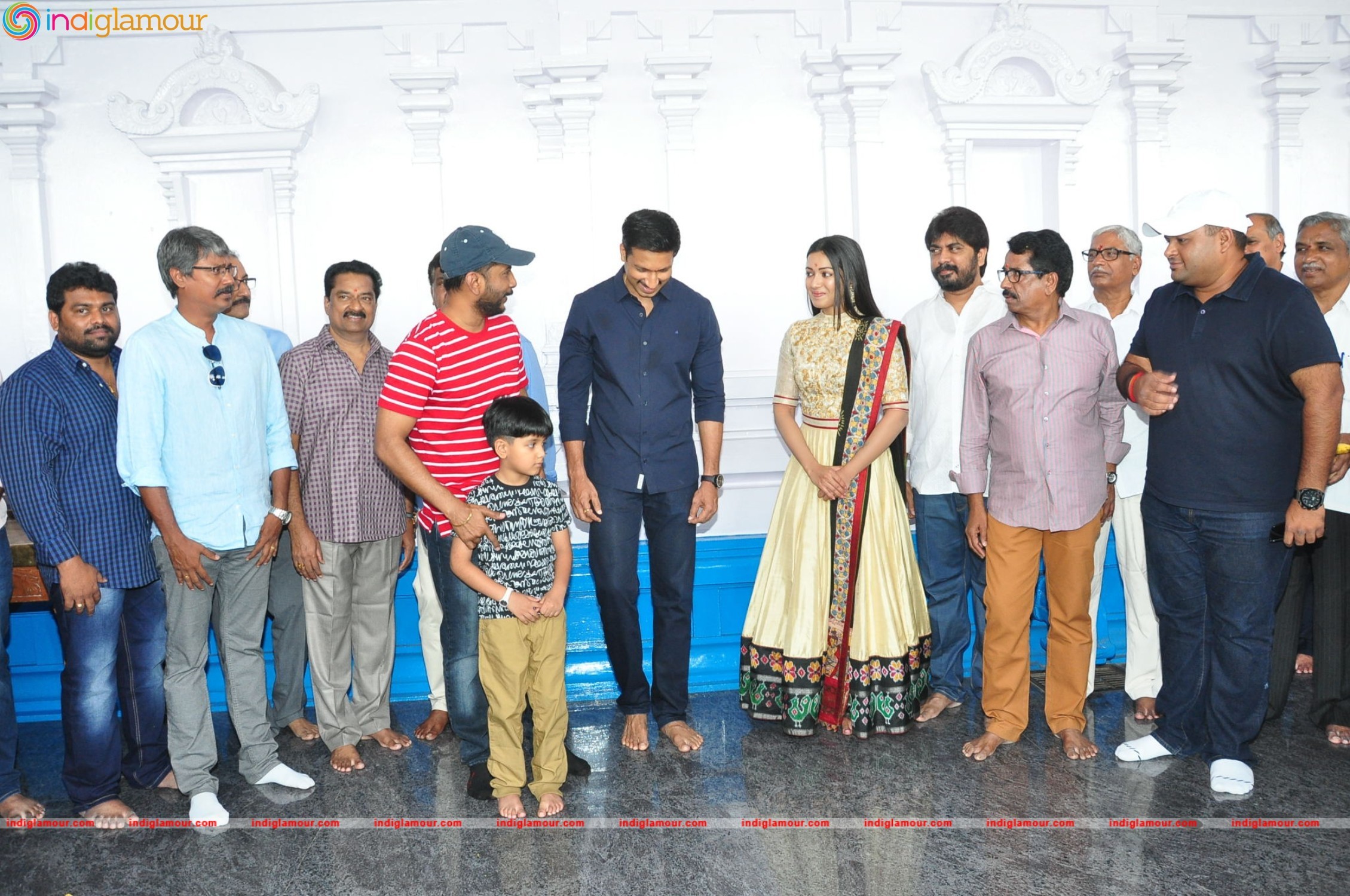 Gopichand and Sampath Nandi Movie Opening Event hd photo