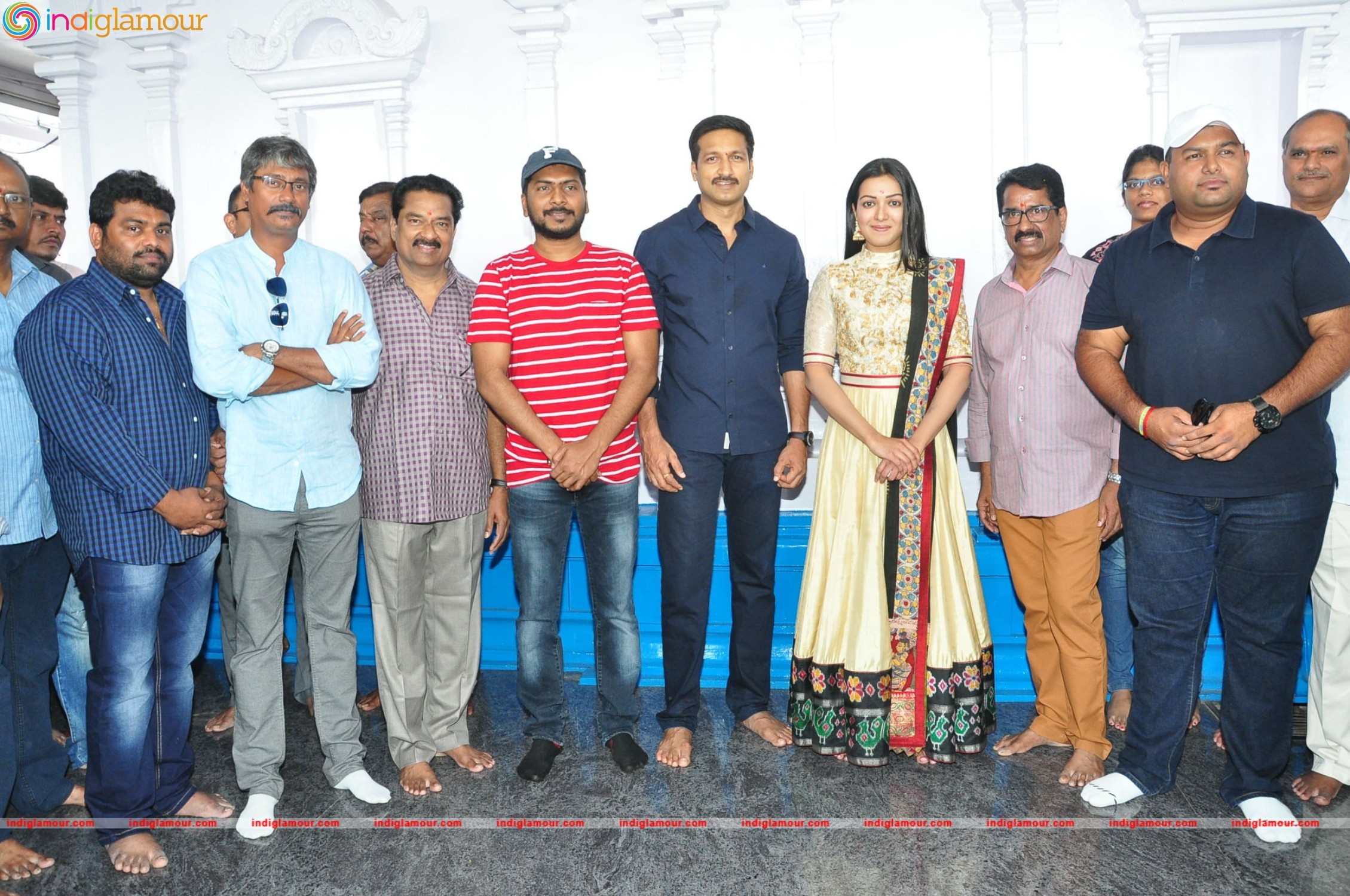 Gopichand and Sampath Nandi Movie Opening Event hd photo