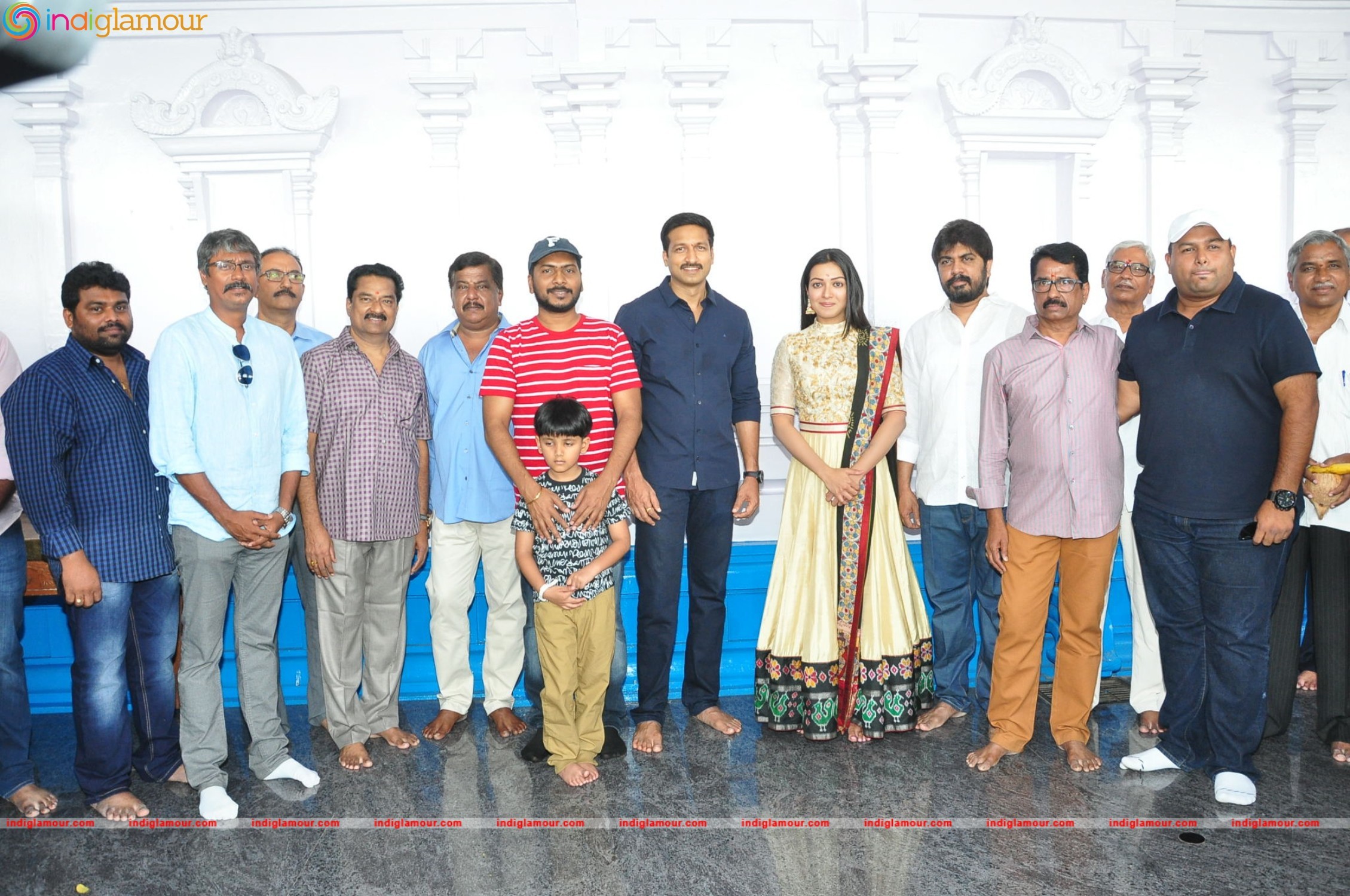 Gopichand and Sampath Nandi Movie Opening Event hd photo