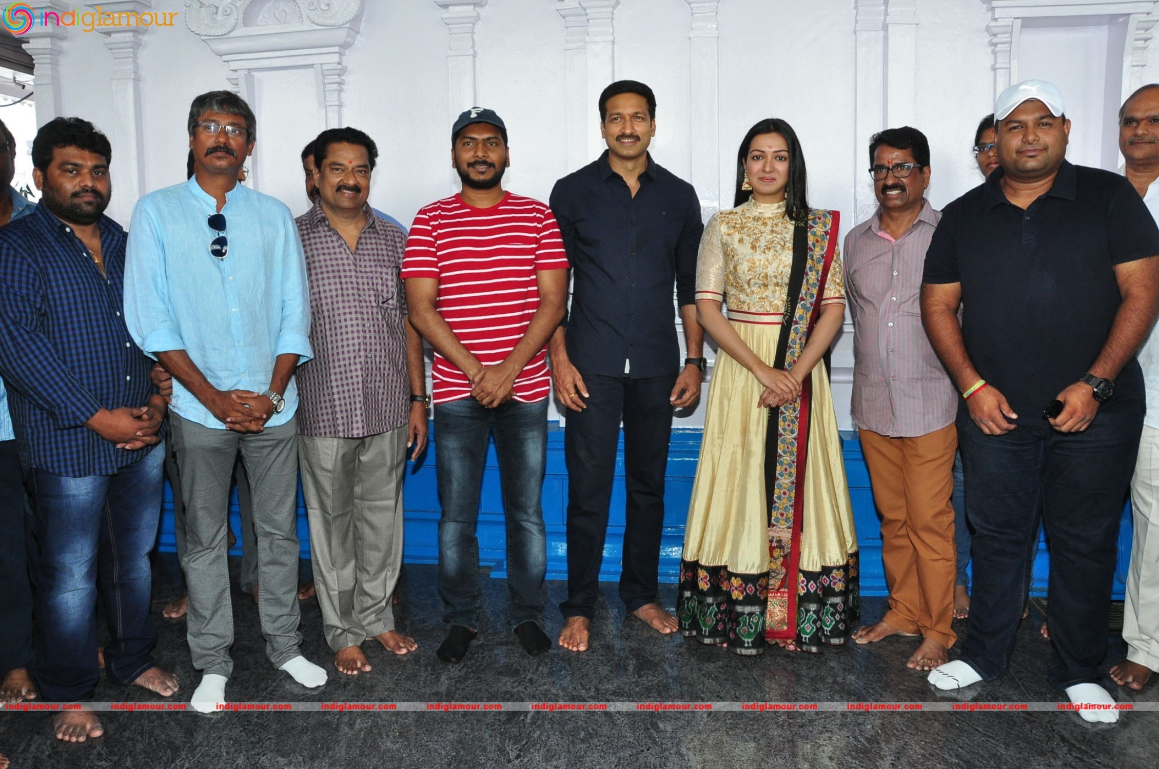 Gopichand and Sampath Nandi Movie Opening Event hd photo