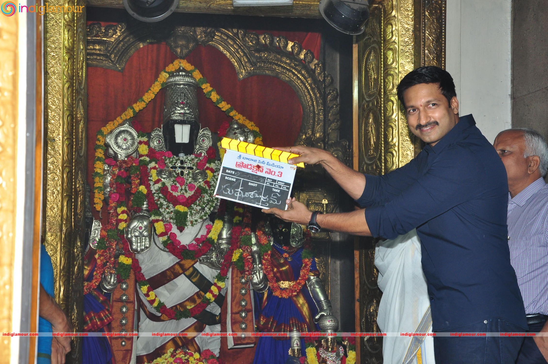 Gopichand and Sampath Nandi Movie Opening Event hd photo