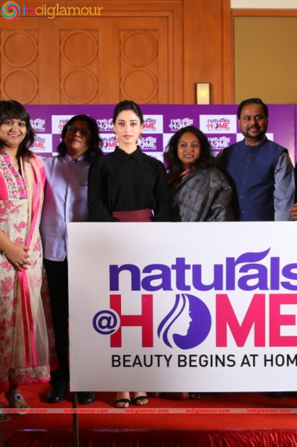 Tamanna Launches Naturals at Home Event hd photo