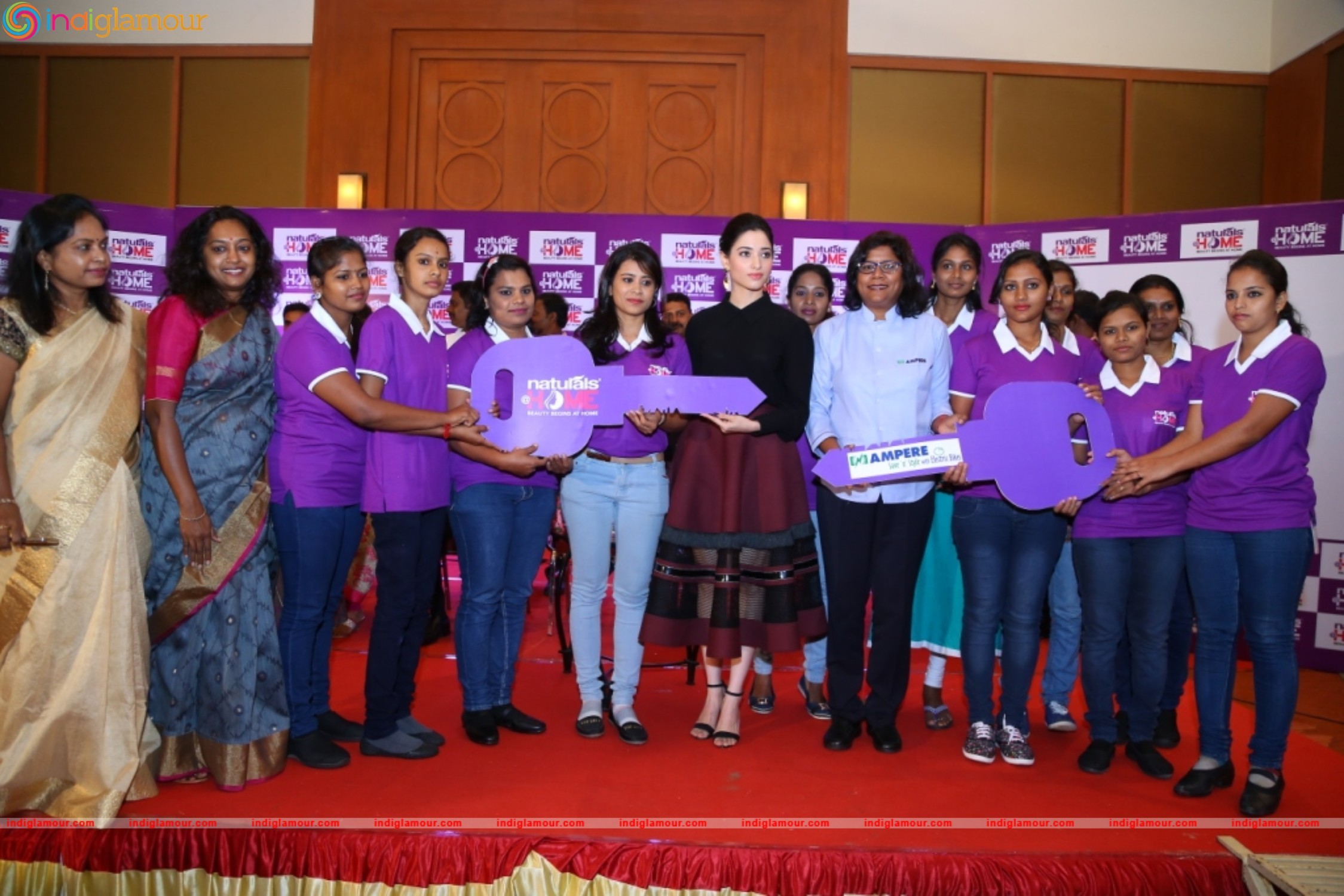 Tamanna Launches Naturals at Home Event hd photo