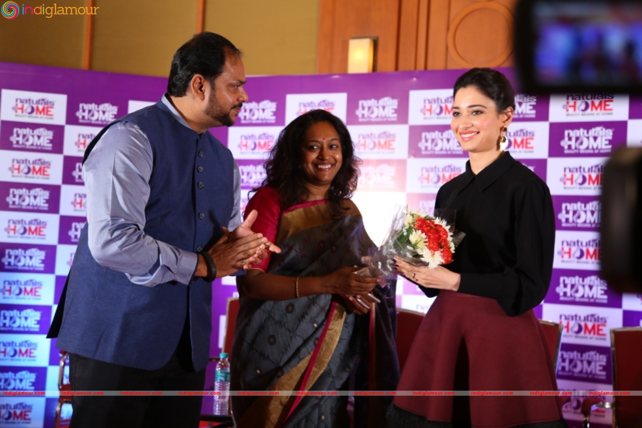 Tamanna Launches Naturals at Home Event hd photo