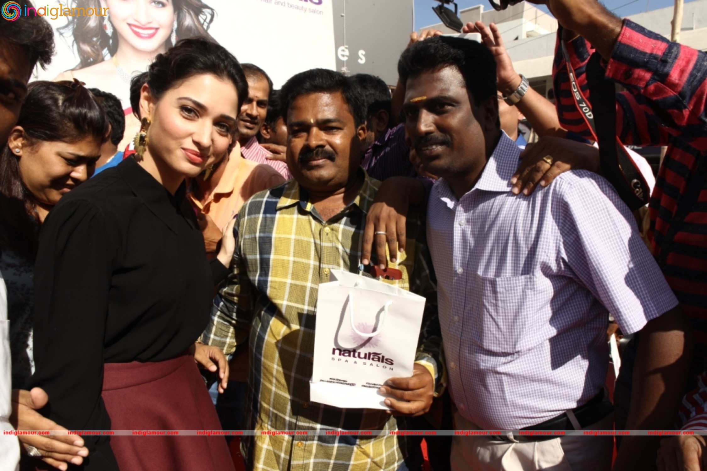 Tamanna Launches Naturals at Home Event hd photo