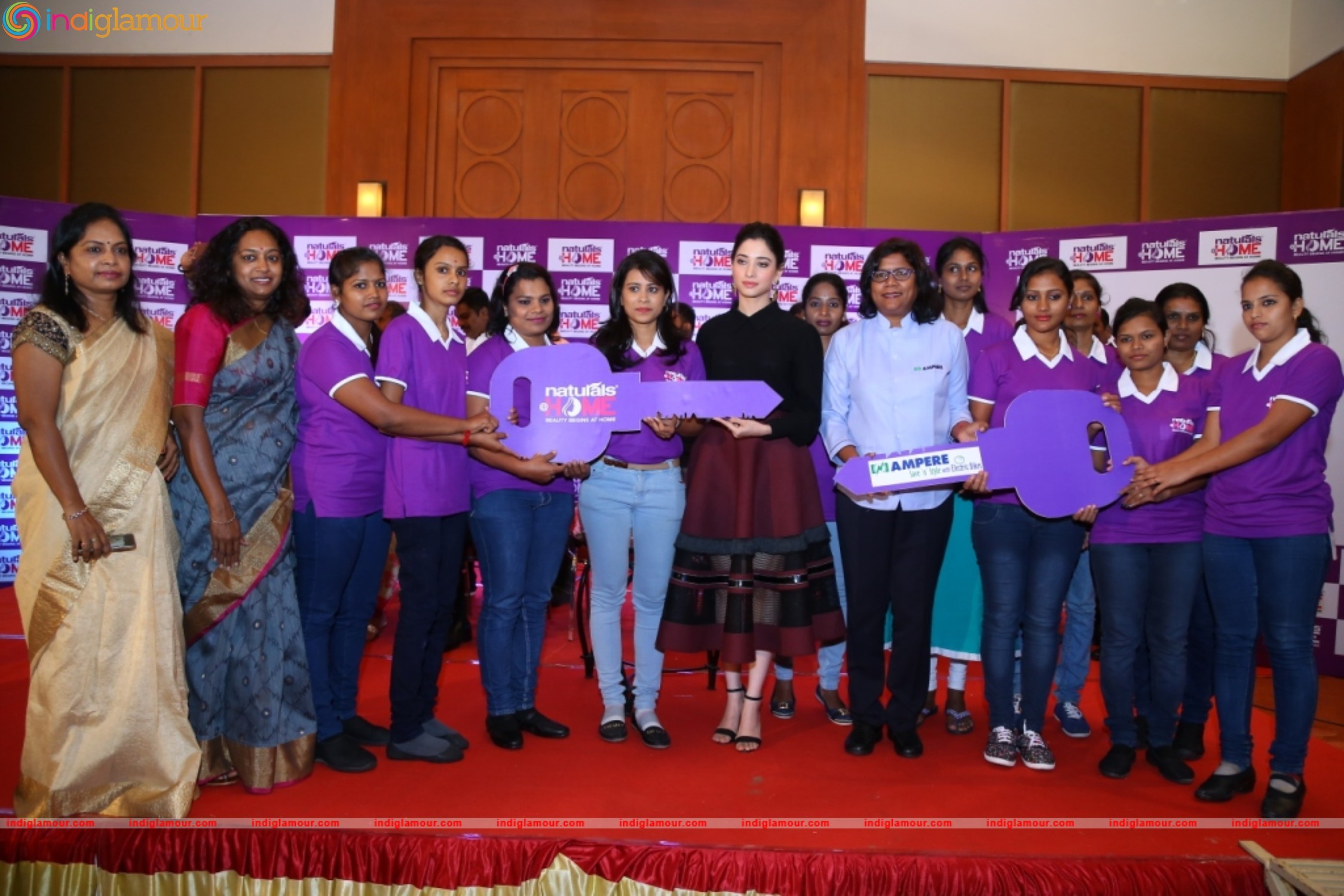 Tamanna Launches Naturals at Home Event hd photo