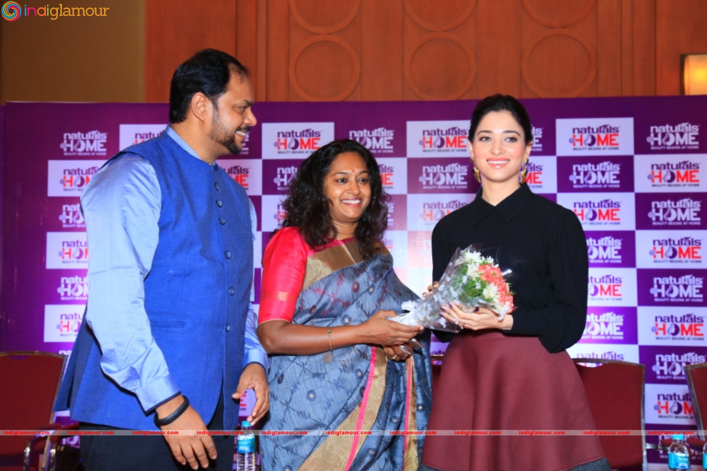 Tamanna Launches Naturals at Home Event hd photo