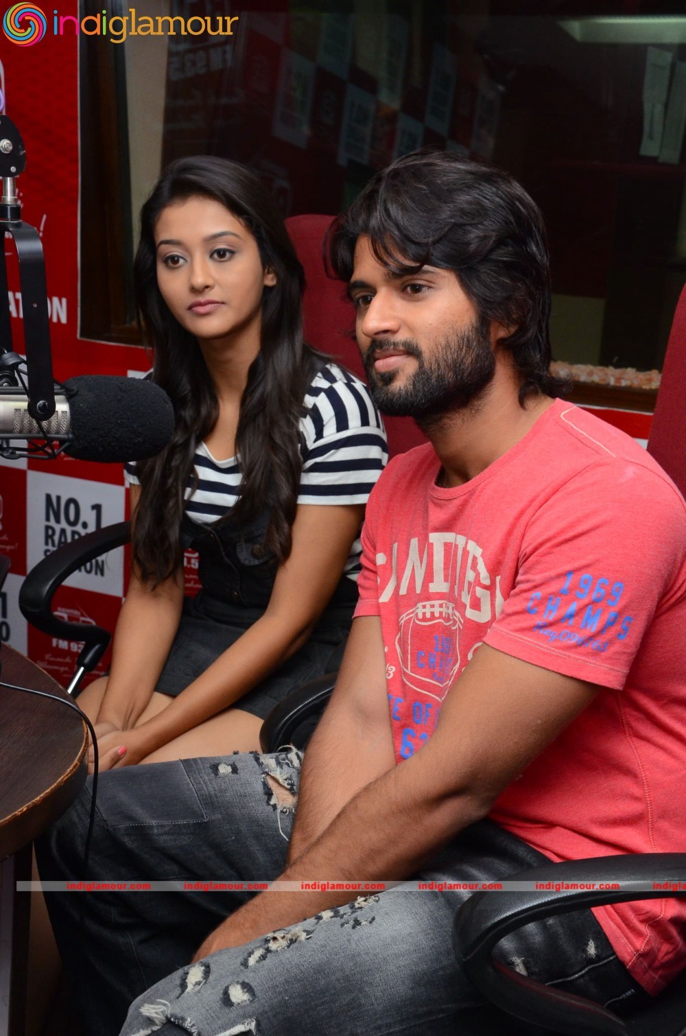 Film Dwaraka Bajare Nanda Gopala Song Launch at Red FM Event hd photo