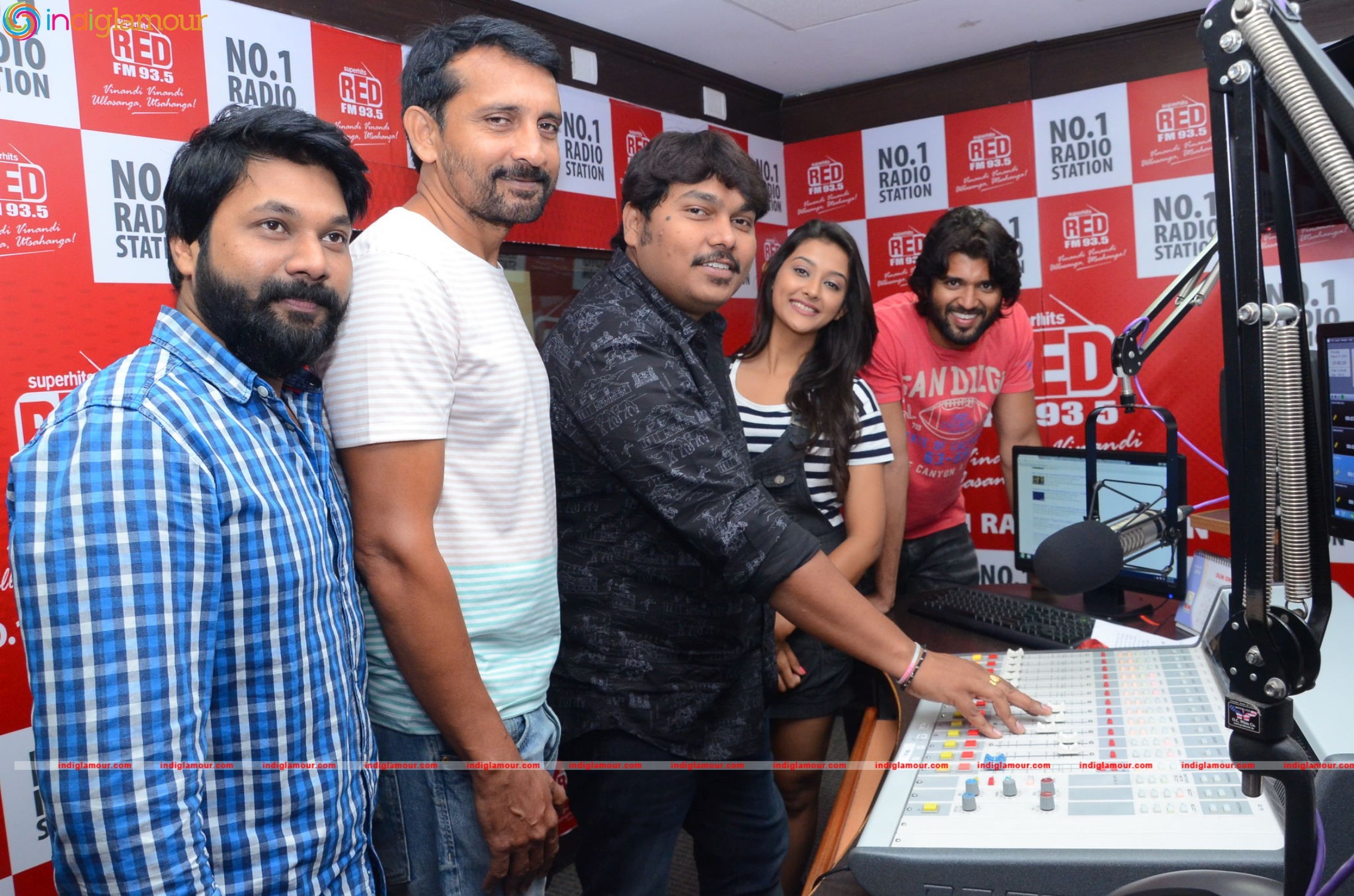 Film Dwaraka Bajare Nanda Gopala Song Launch at Red FM Event hd photo