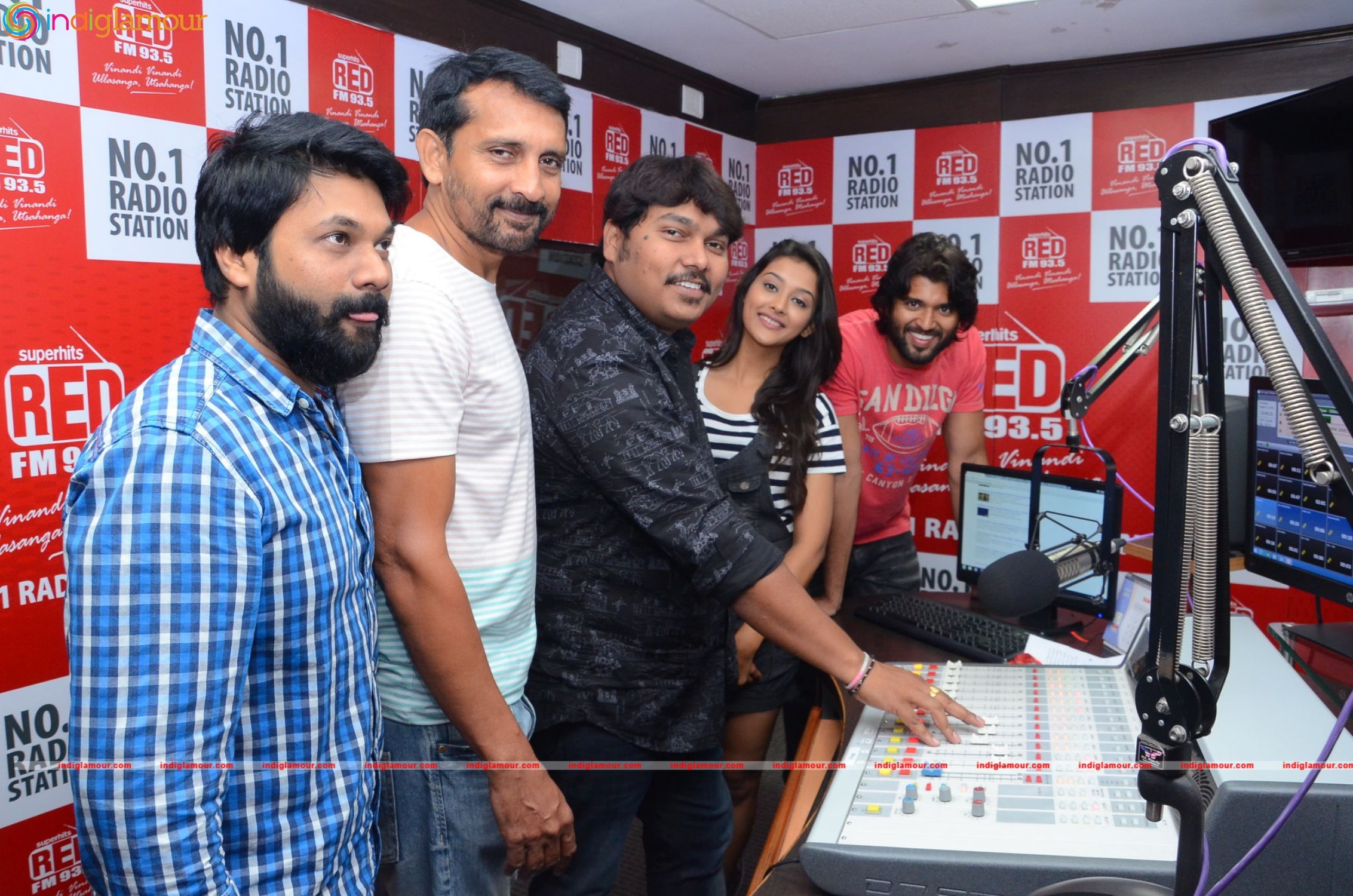 Film Dwaraka Bajare Nanda Gopala Song Launch at Red FM Event hd photo