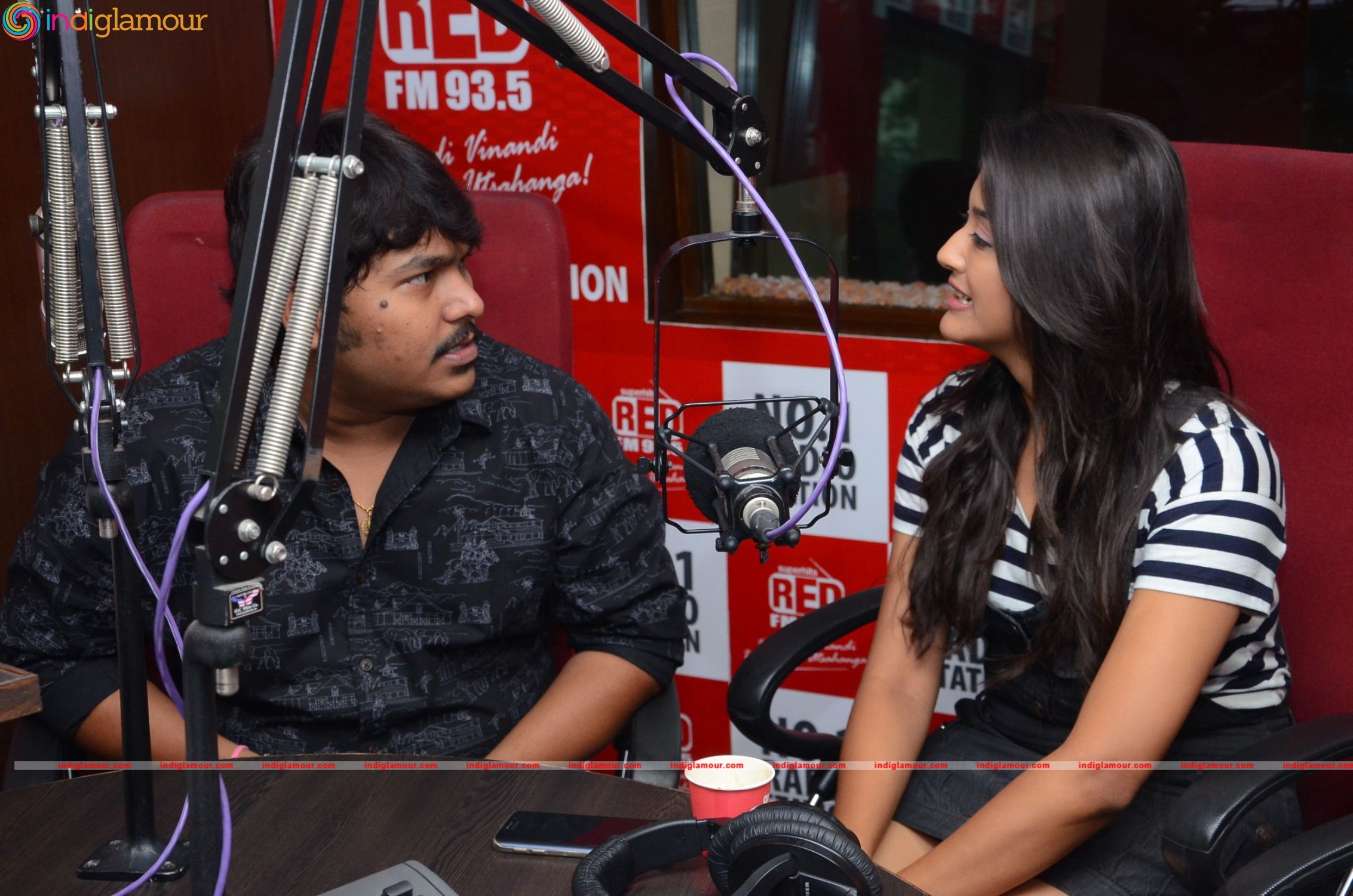 Film Dwaraka Bajare Nanda Gopala Song Launch at Red FM Event hd photo