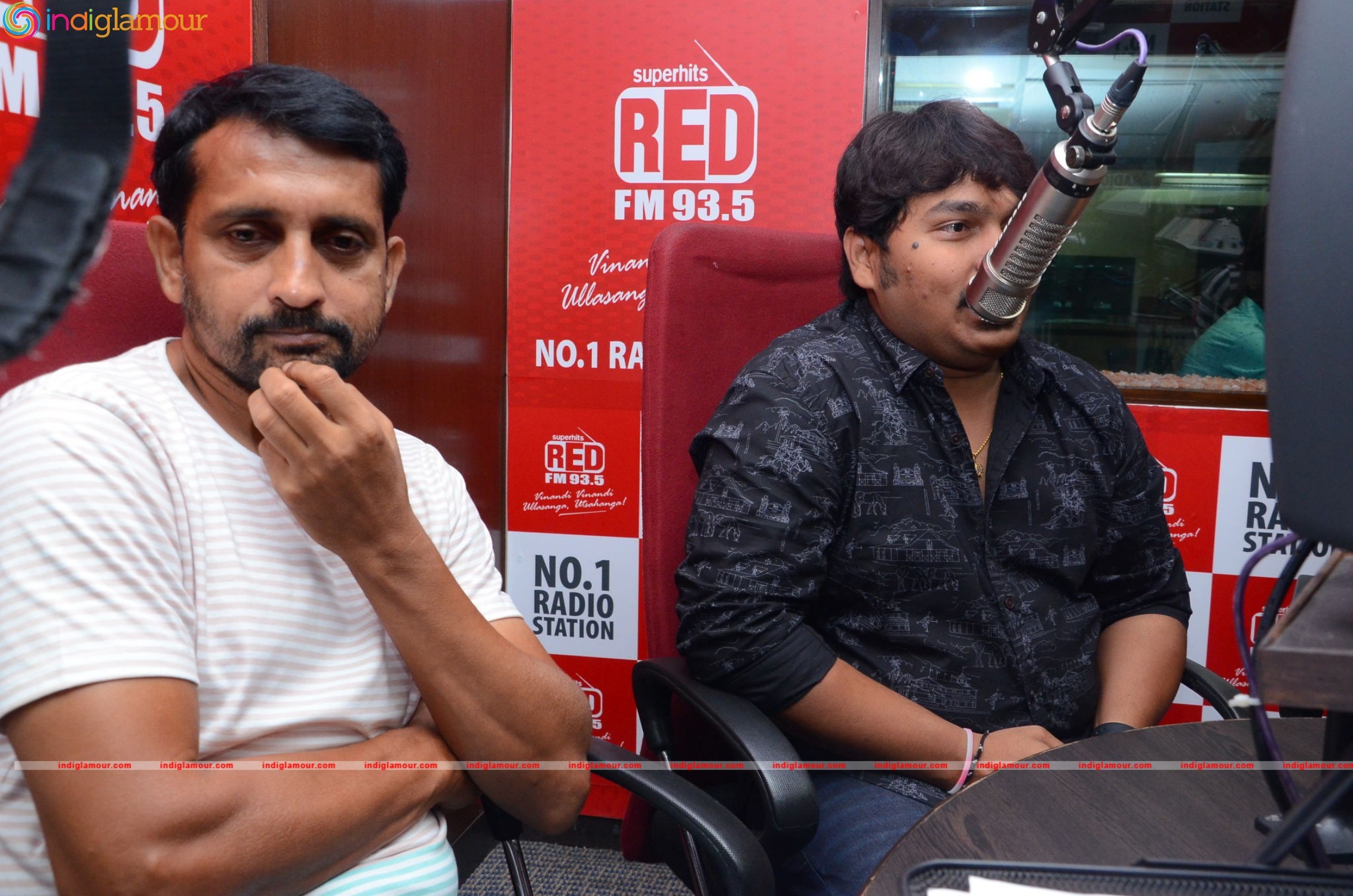 Film Dwaraka Bajare Nanda Gopala Song Launch at Red FM Event hd photo