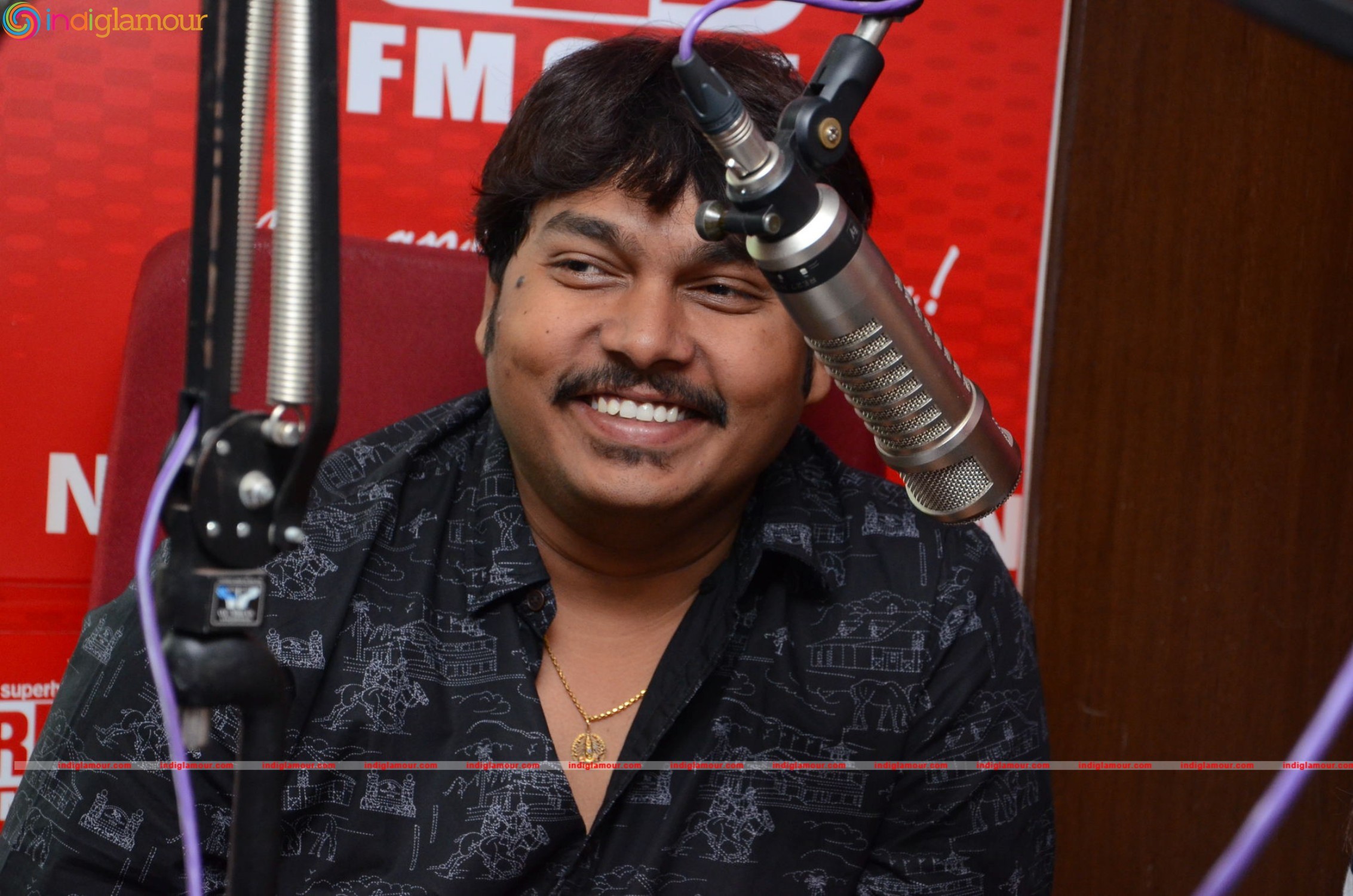 Film Dwaraka Bajare Nanda Gopala Song Launch at Red FM Event hd photo