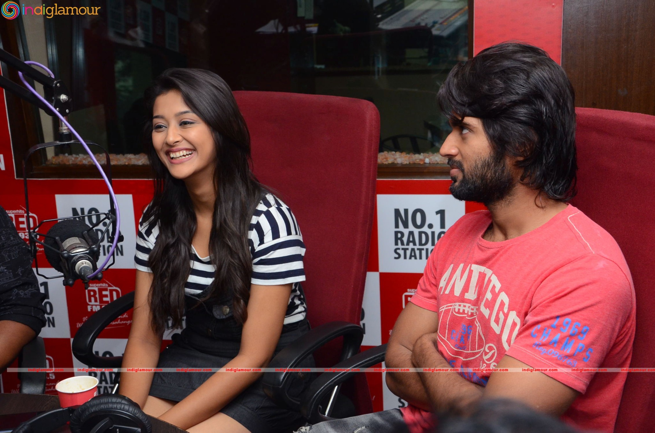 Film Dwaraka Bajare Nanda Gopala Song Launch at Red FM Event hd photo