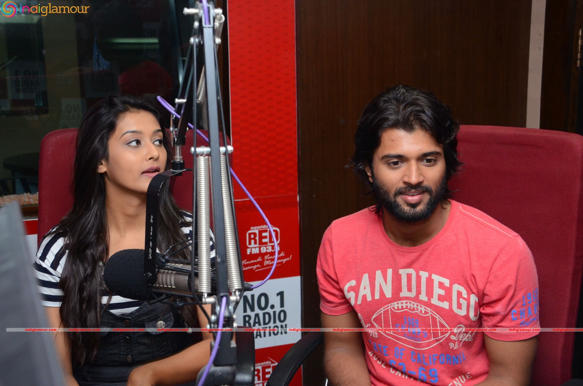 Film Dwaraka Bajare Nanda Gopala Song Launch at Red FM Event hd photo