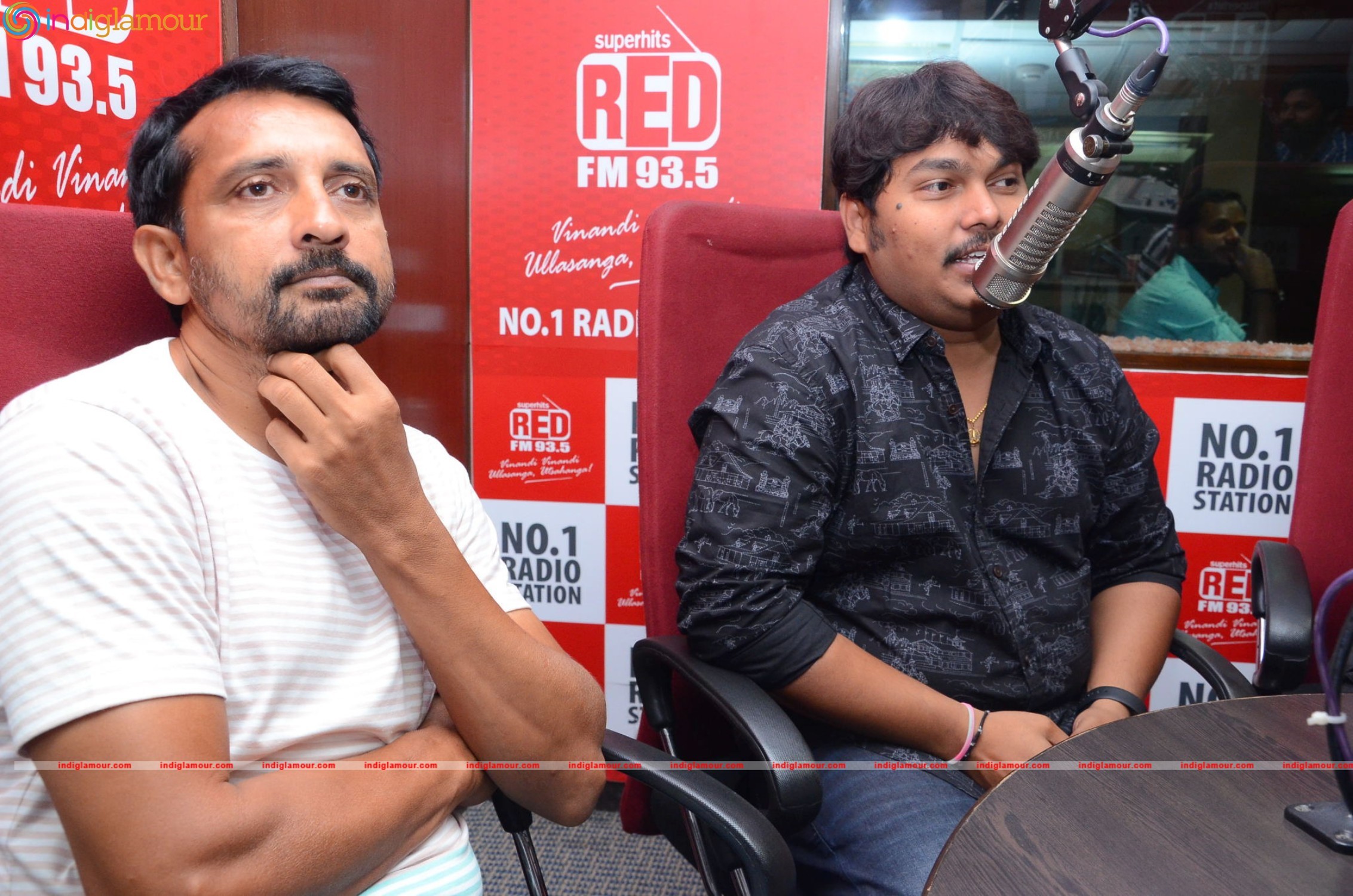 Film Dwaraka Bajare Nanda Gopala Song Launch at Red FM Event hd photo