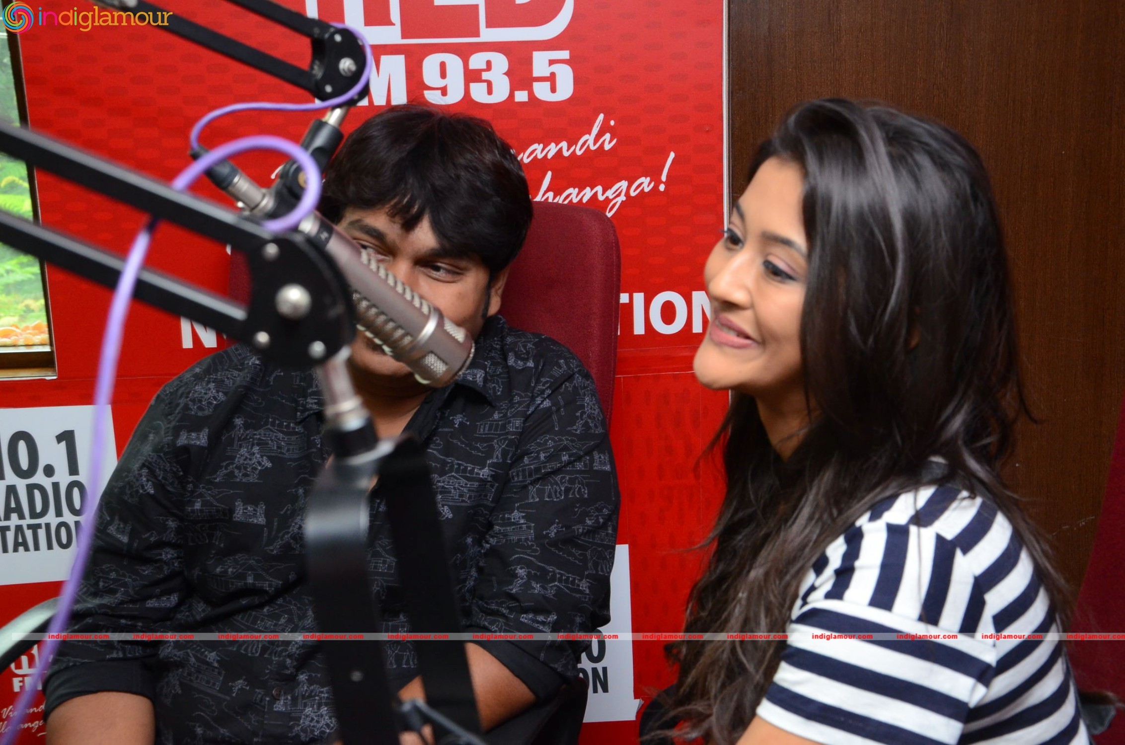 Film Dwaraka Bajare Nanda Gopala Song Launch at Red FM Event hd photo