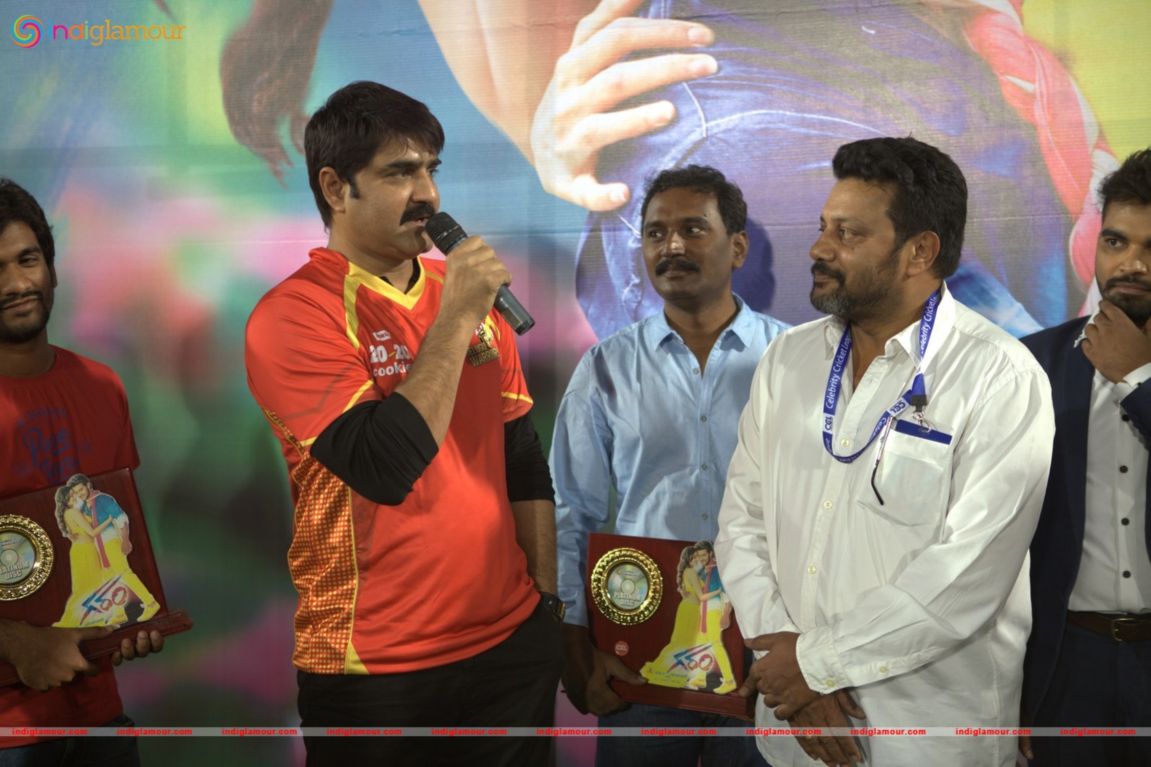 Garam Platinum Disc Function at CCL Match Event hd photo