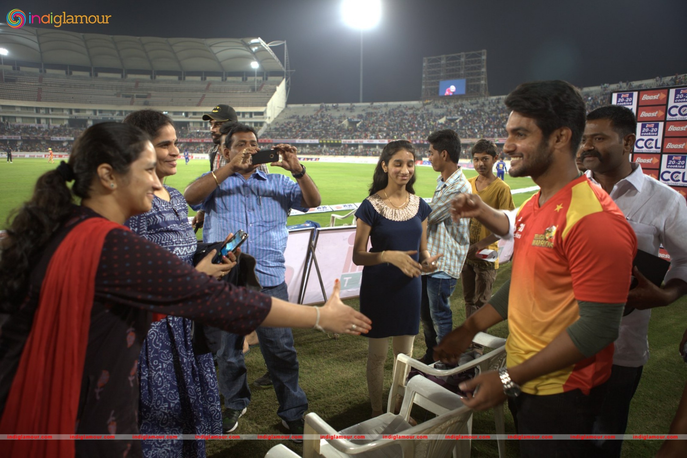 Garam Platinum Disc Function at CCL Match Event hd photo