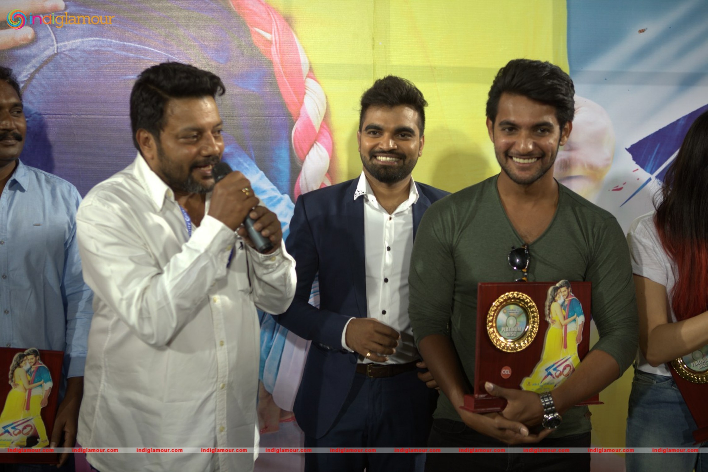 Garam Platinum Disc Function at CCL Match Event hd photo