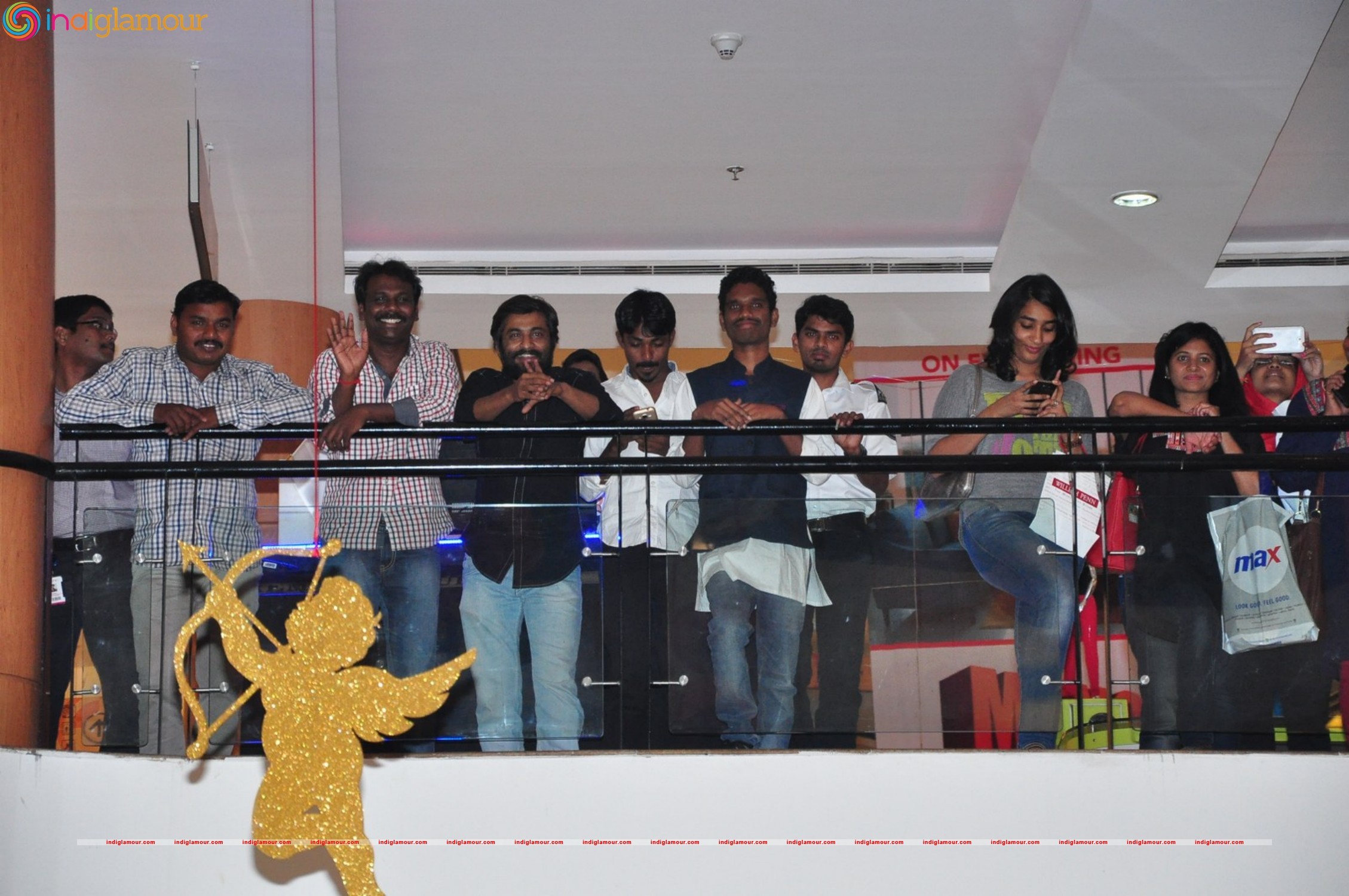 Krishnagaadi Veera Premagadha Team at Inorbit Mall Event hd photo