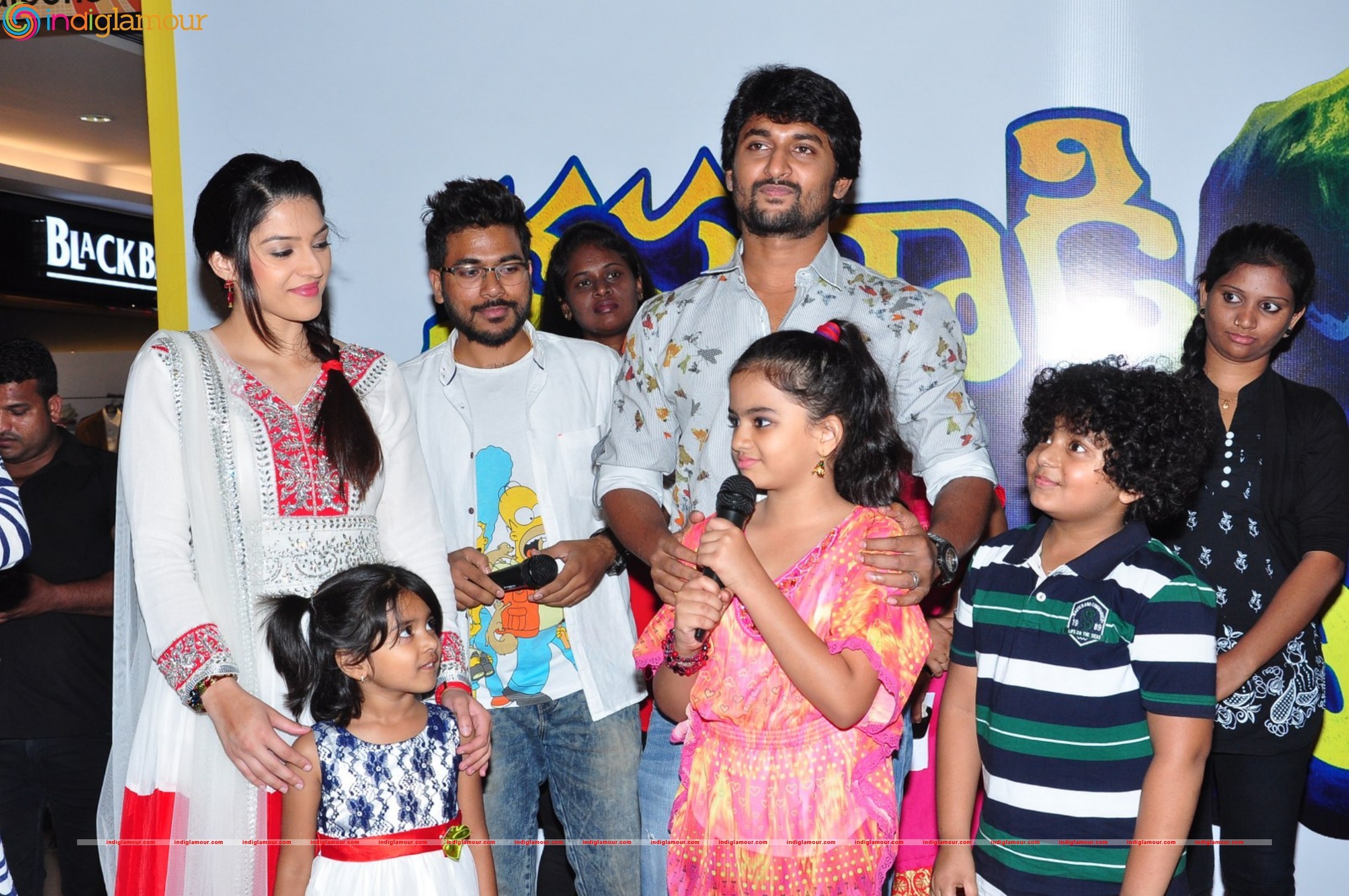Krishnagaadi Veera Premagadha Team at Inorbit Mall Event hd photo