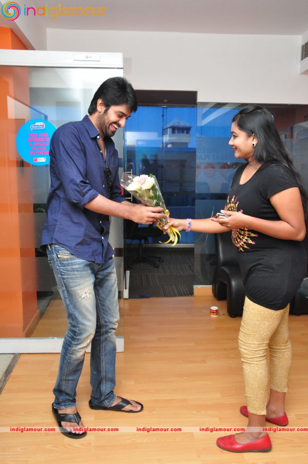 Kalyana Vaibhogame Movie Team at Radio City Event hd photo