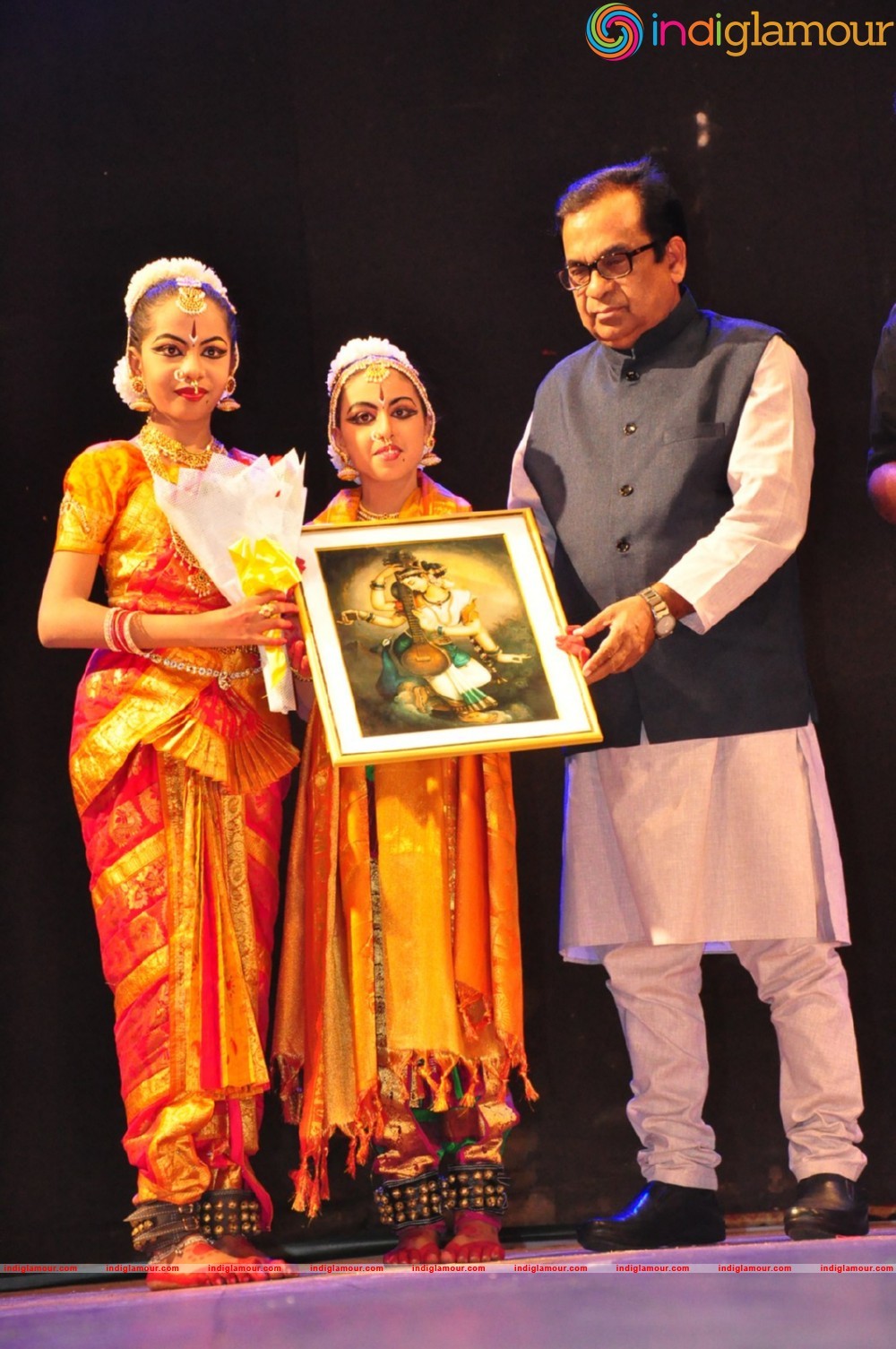 Ashmitha Bharatanatyam Arangetram Chief Guest Bramhanandam Event hd photo
