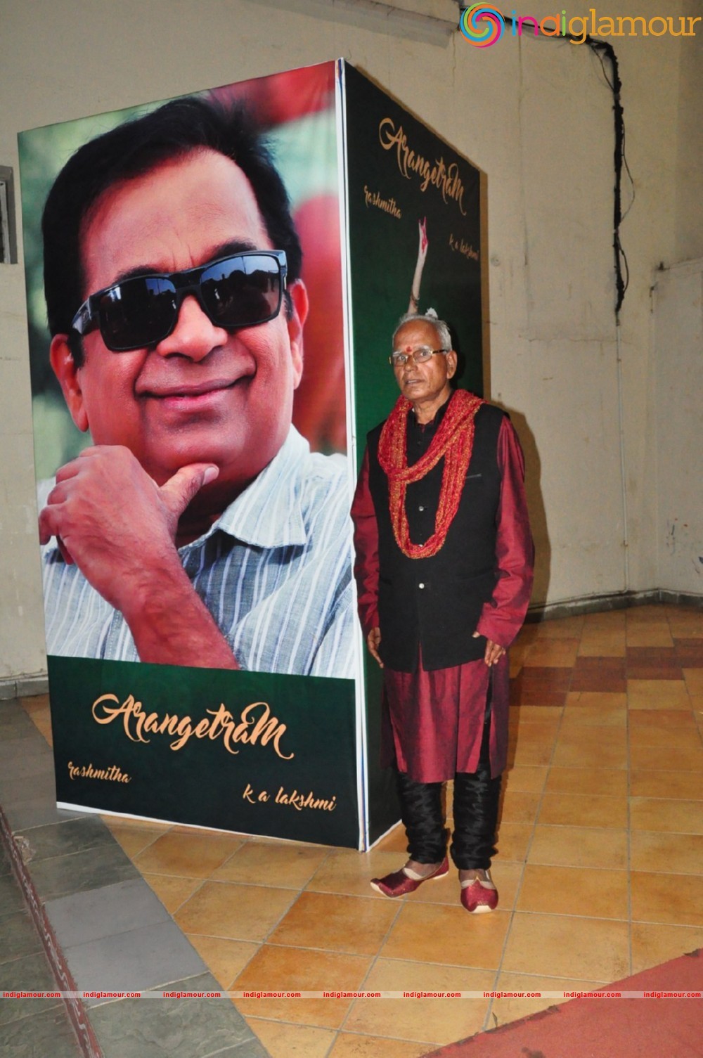 Ashmitha Bharatanatyam Arangetram Chief Guest Bramhanandam Event hd photo