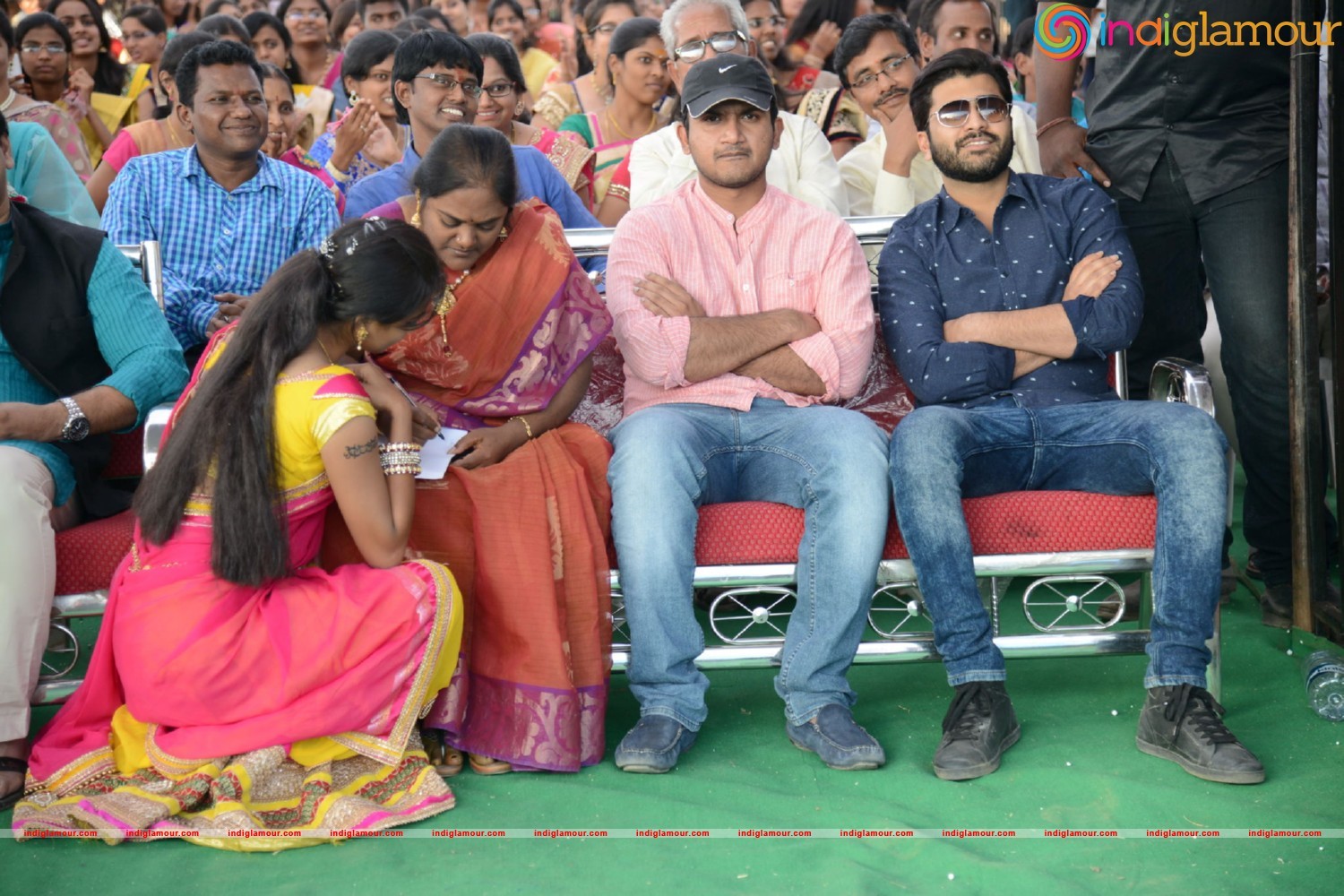 Express Raja Team At Arrora Enginering College in Ghatkesar Event hd photo