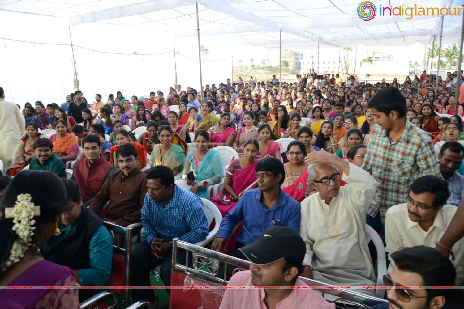 Express Raja Team At Arrora Enginering College in Ghatkesar Event hd photo