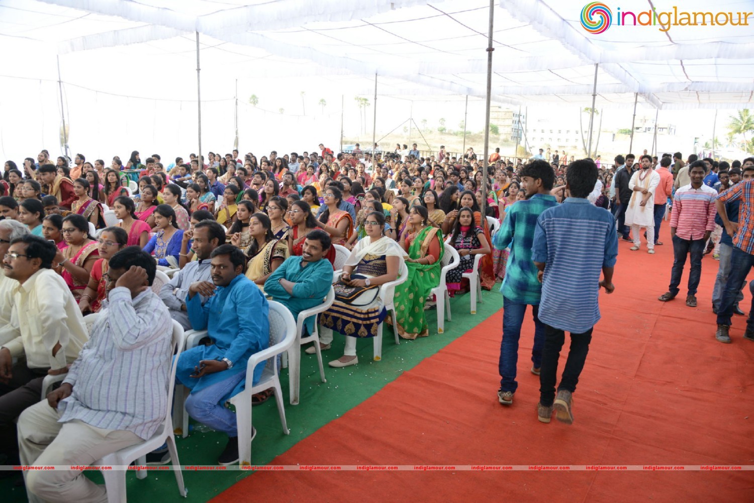 Express Raja Team At Arrora Enginering College in Ghatkesar Event hd photo