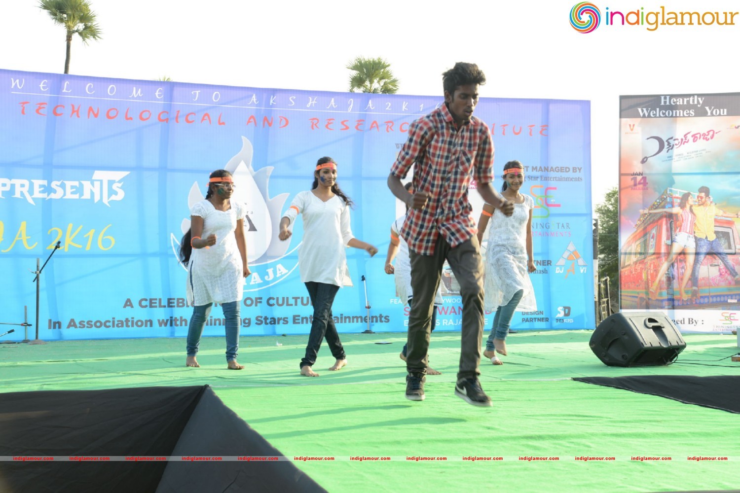 Express Raja Team At Arrora Enginering College in Ghatkesar Event hd photo