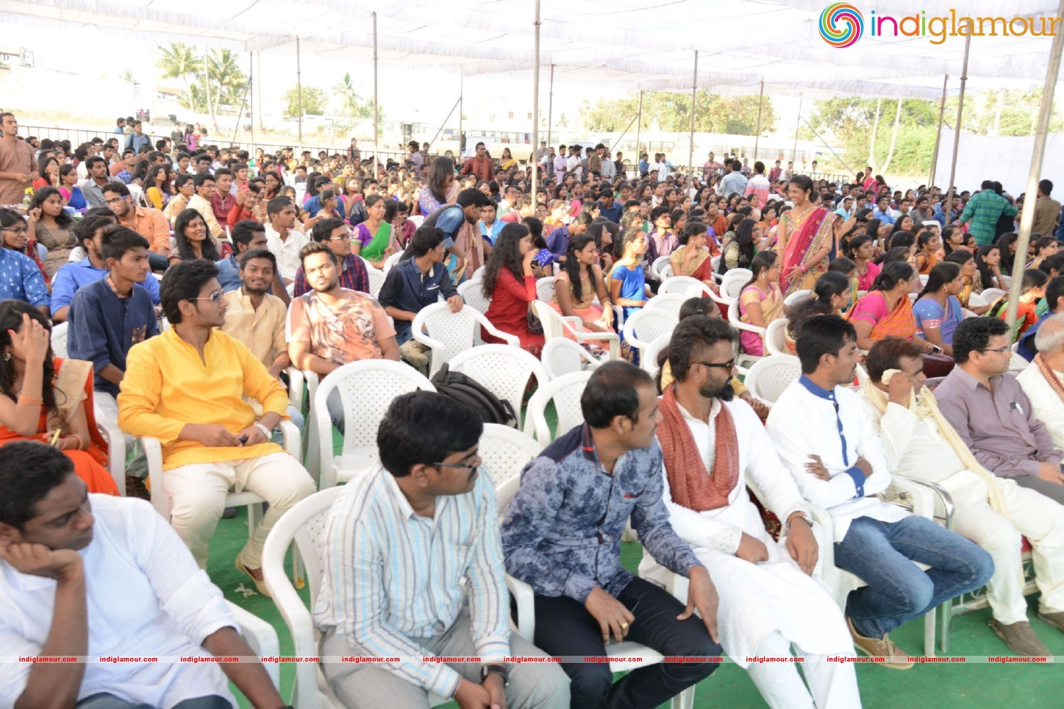 Express Raja Team At Arrora Enginering College in Ghatkesar Event hd photo
