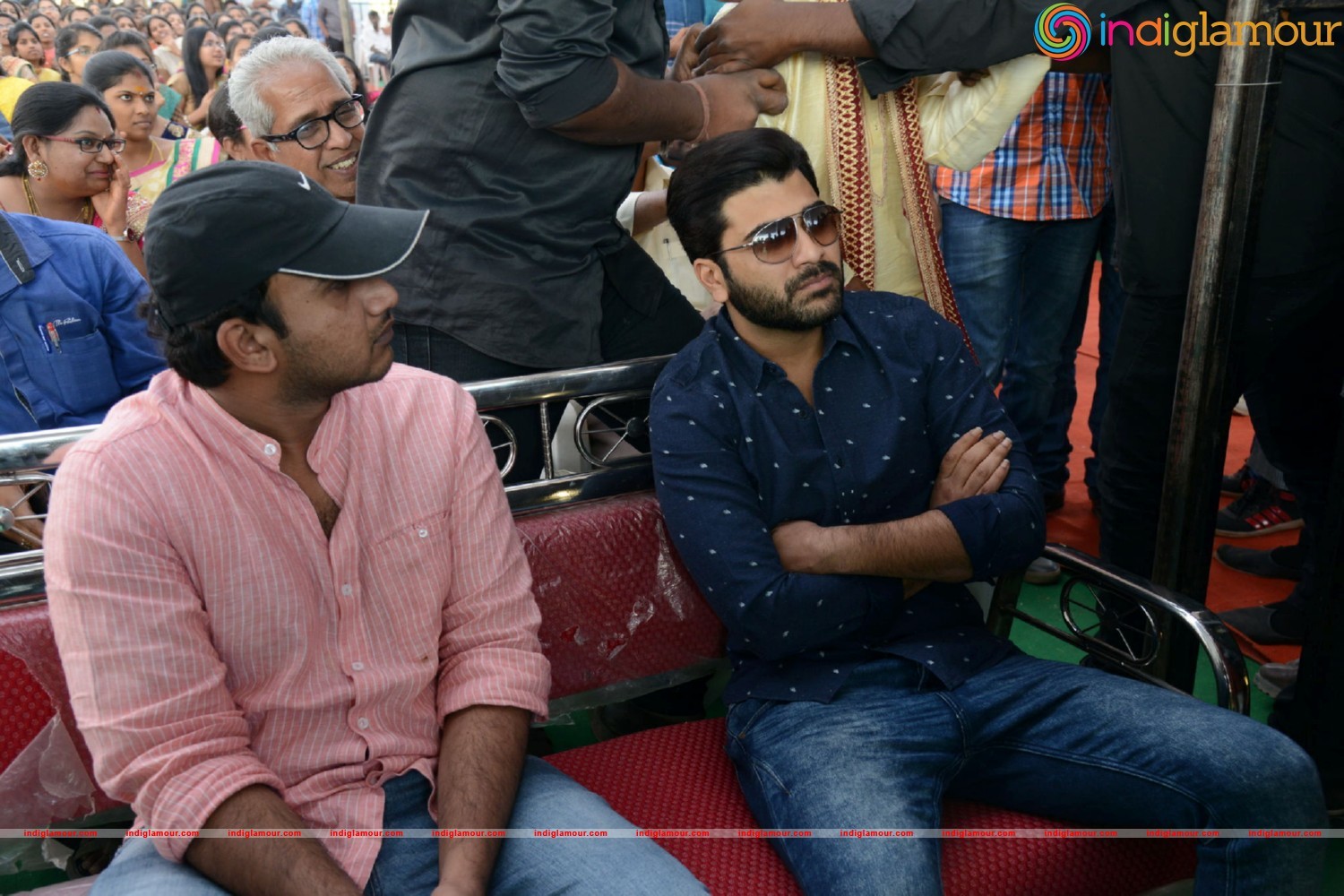 Express Raja Team At Arrora Enginering College in Ghatkesar Event hd photo
