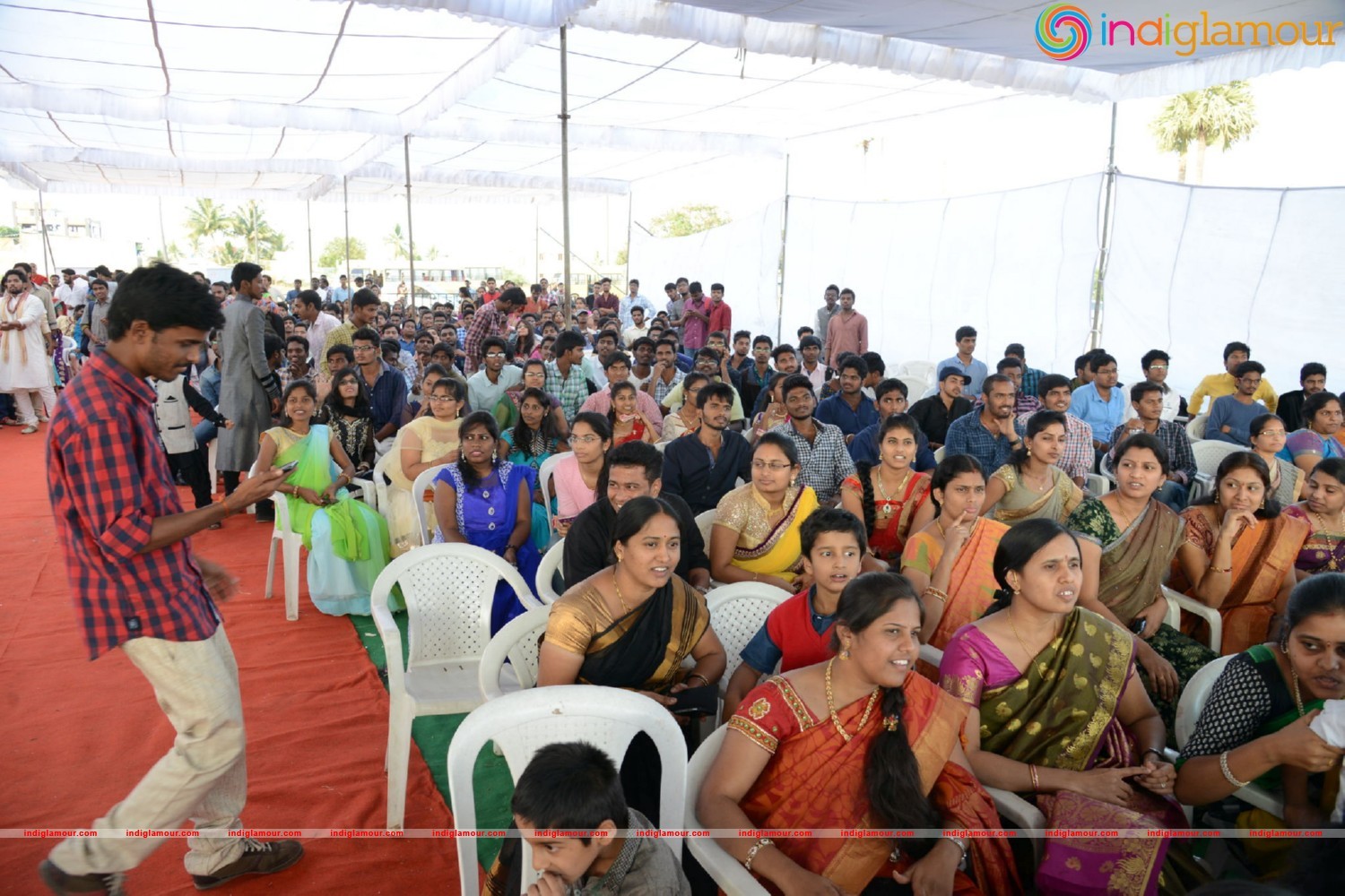 Express Raja Team At Arrora Enginering College in Ghatkesar Event hd photo