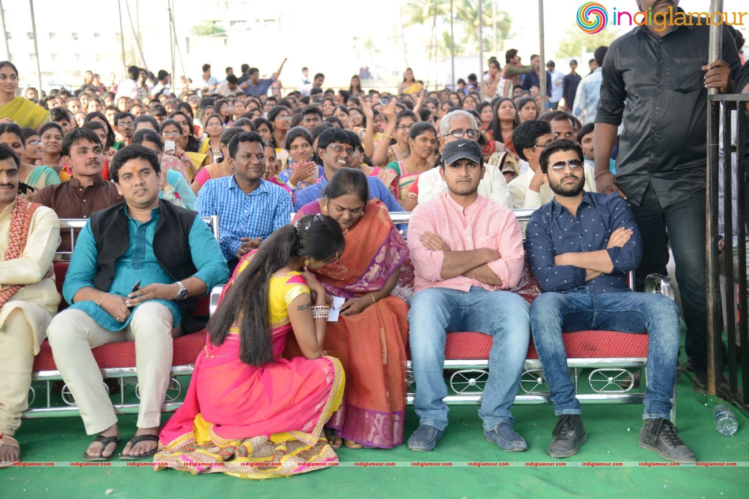 Express Raja Team At Arrora Enginering College in Ghatkesar Event hd photo