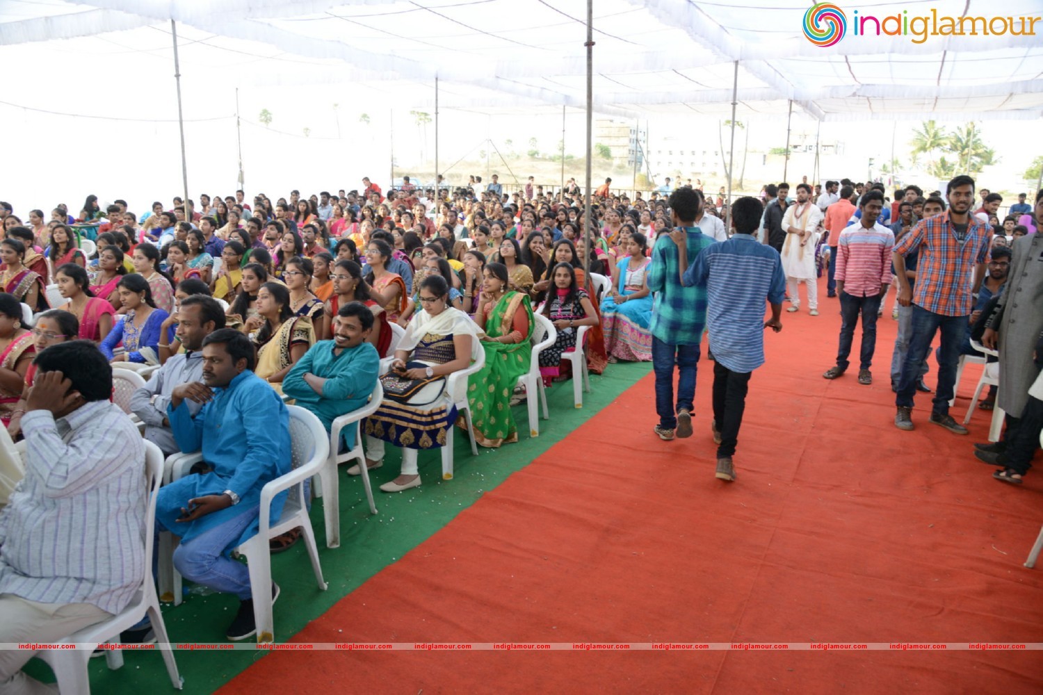 Express Raja Team At Arrora Enginering College in Ghatkesar Event hd photo