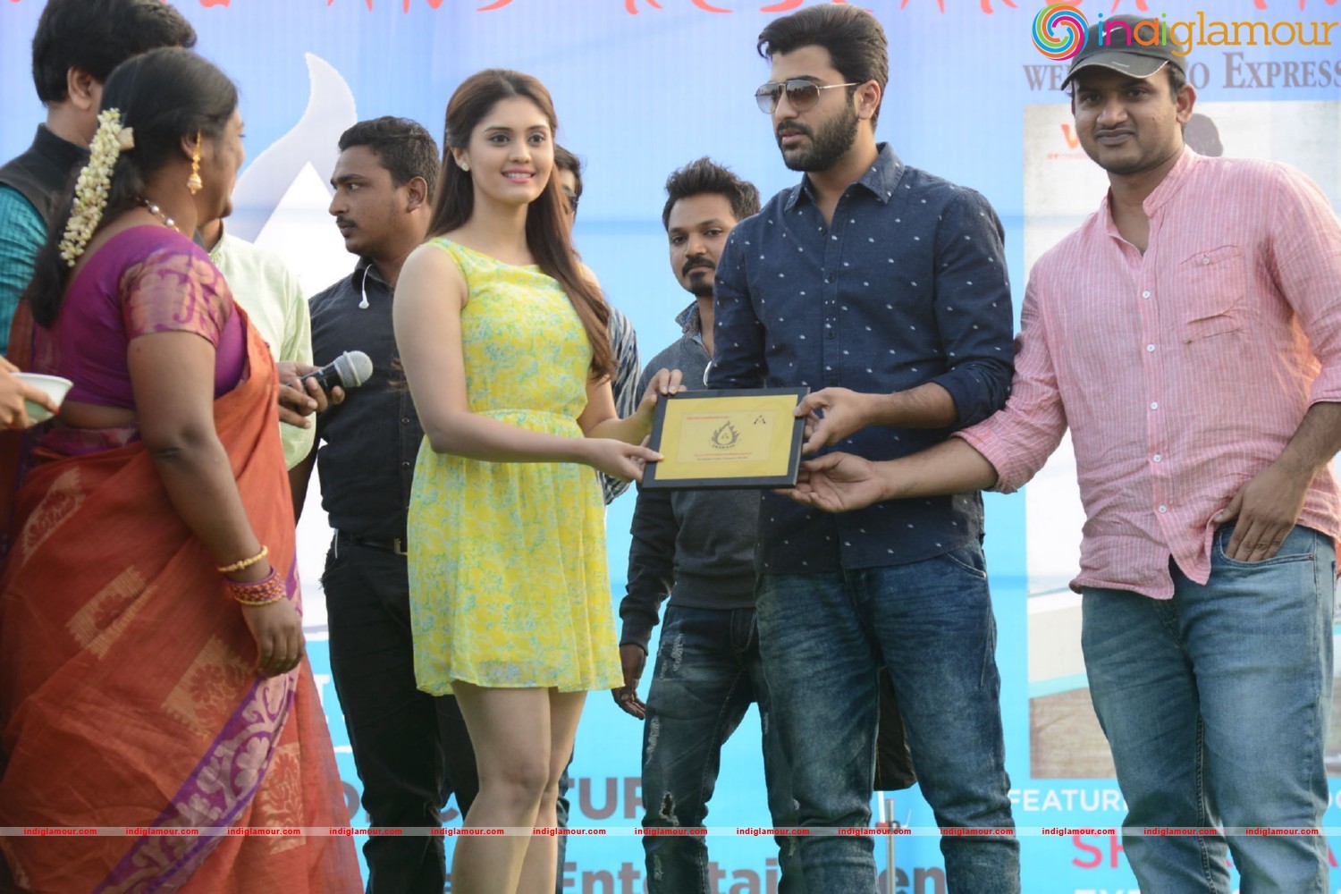 Express Raja Team At Arrora Enginering College in Ghatkesar Event hd photo