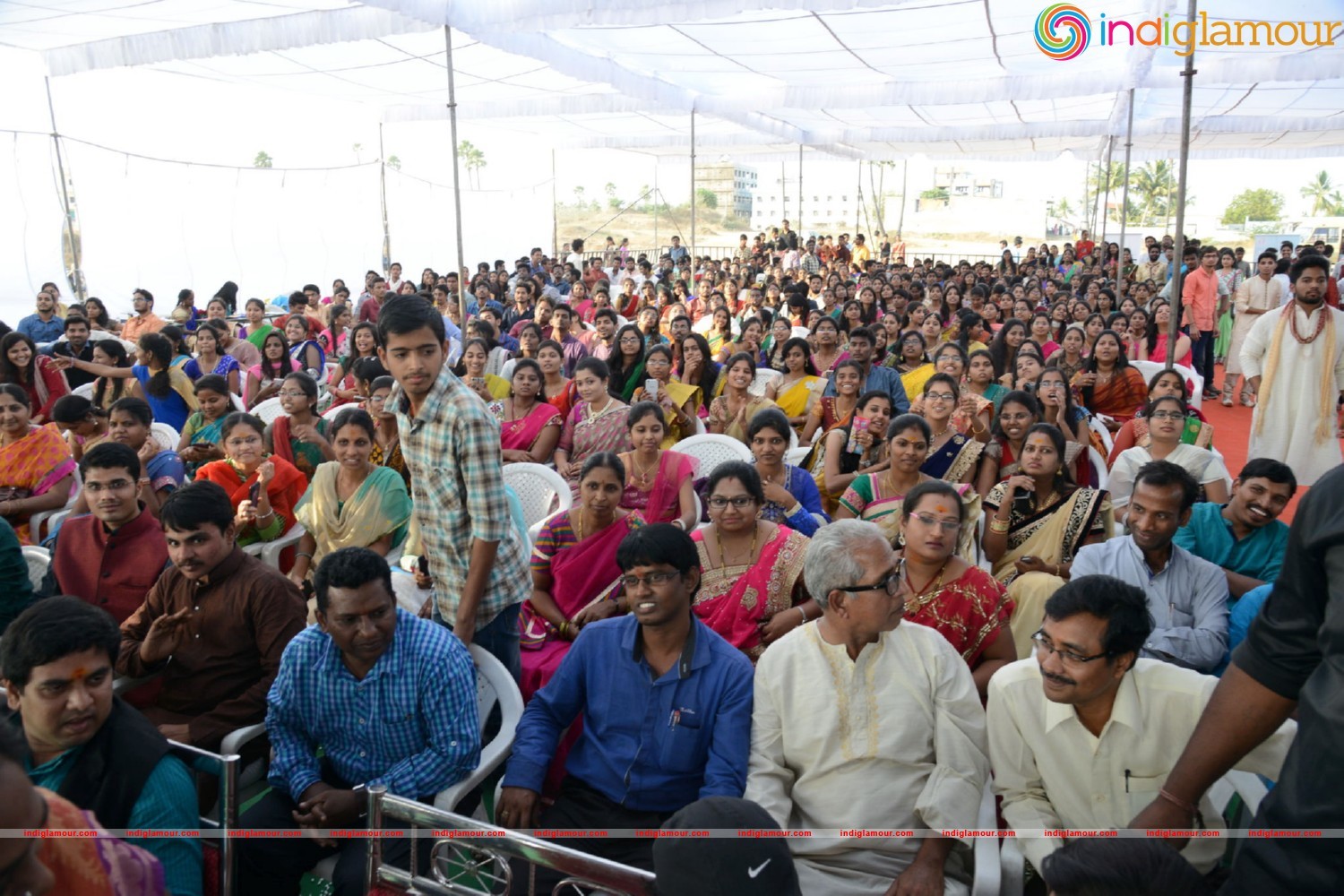 Express Raja Team At Arrora Enginering College in Ghatkesar Event hd photo
