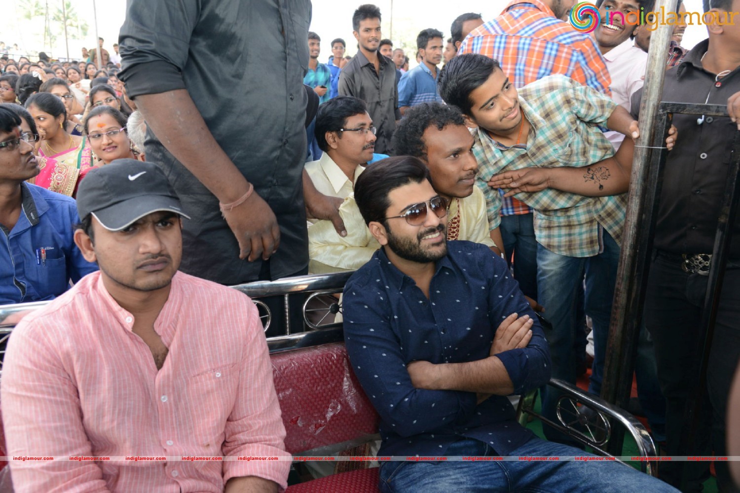 Express Raja Team At Arrora Enginering College in Ghatkesar Event hd photo