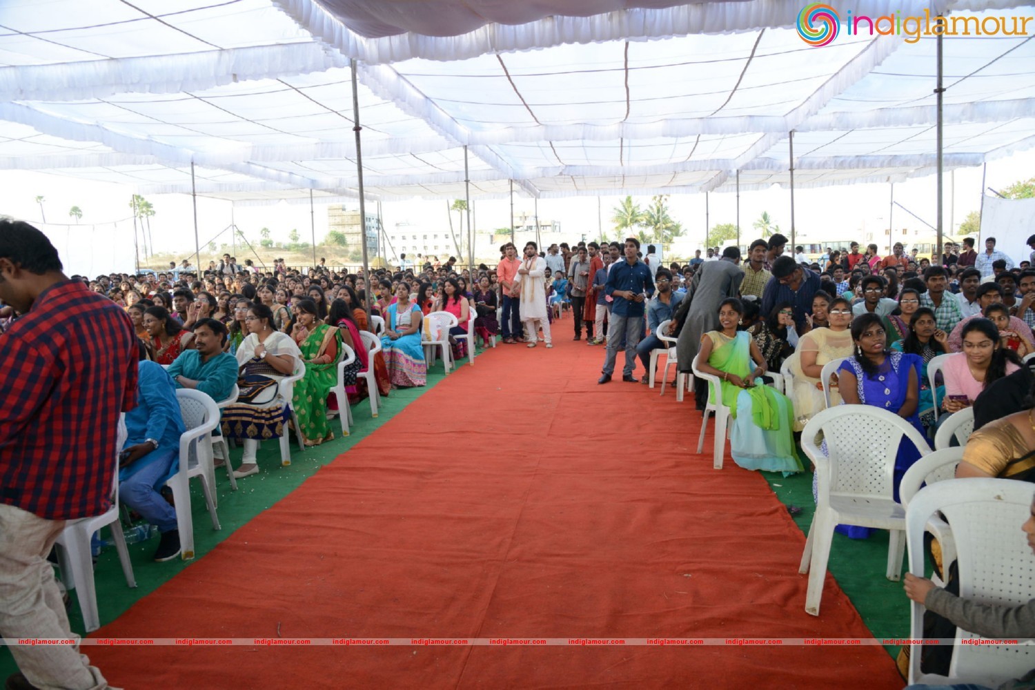Express Raja Team At Arrora Enginering College in Ghatkesar Event hd photo