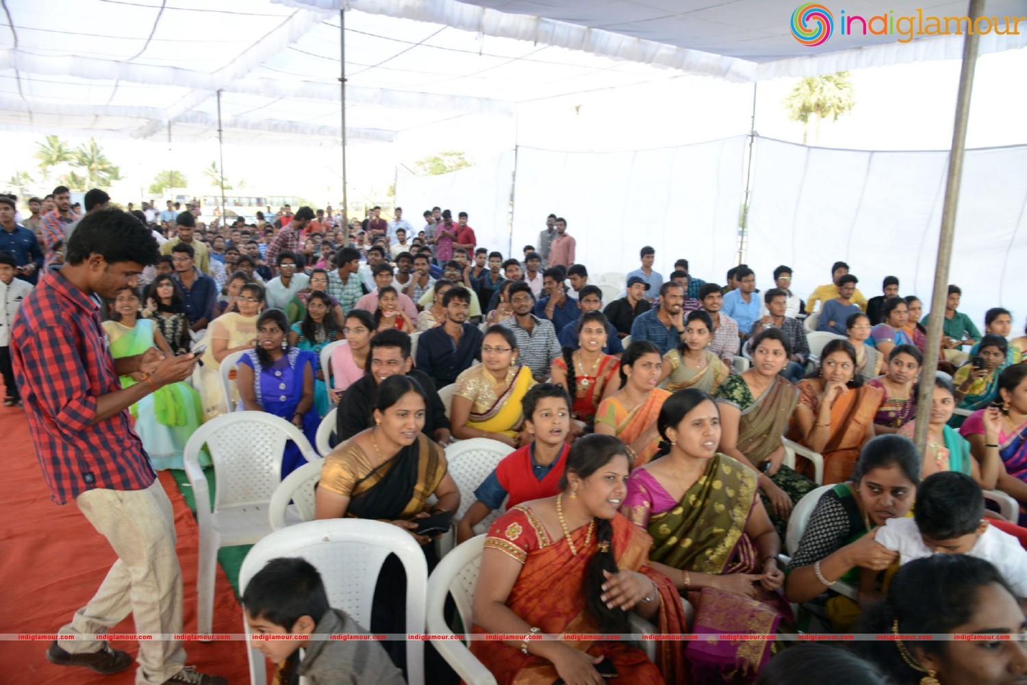 Express Raja Team At Arrora Enginering College in Ghatkesar Event hd photo